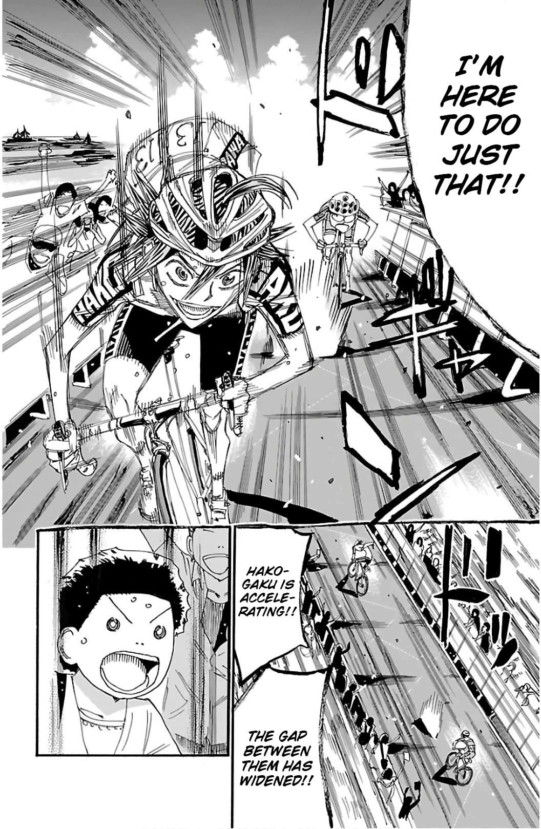 Yowamushi Pedal chapter 529 page 10