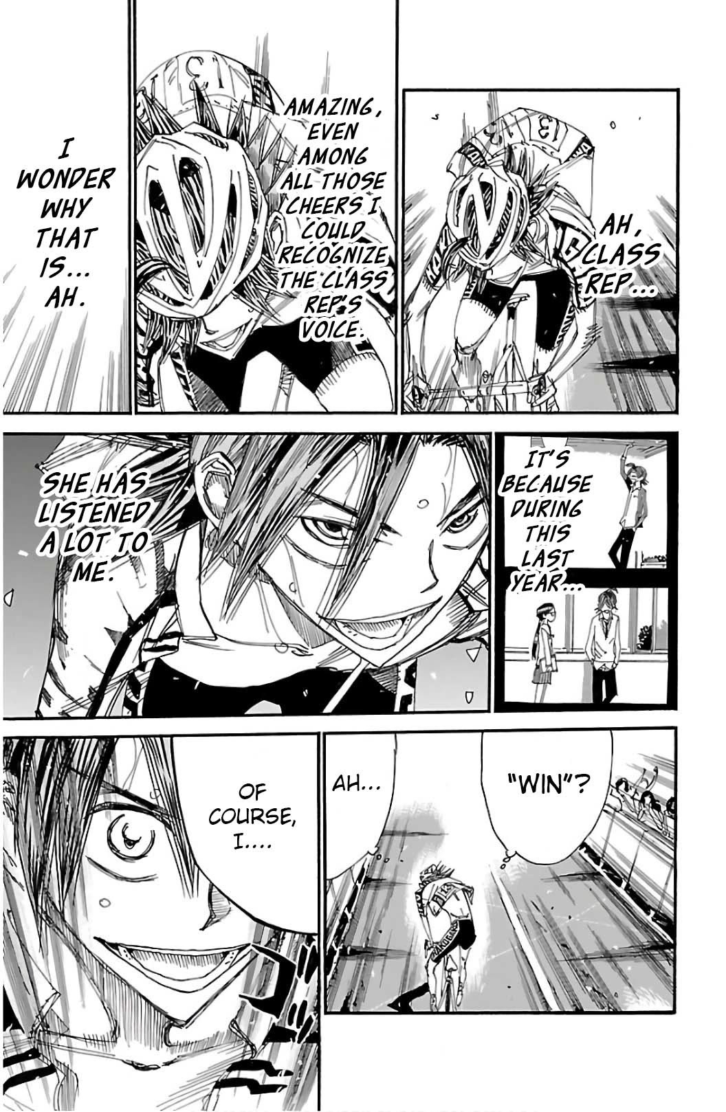 Yowamushi Pedal chapter 529 page 9