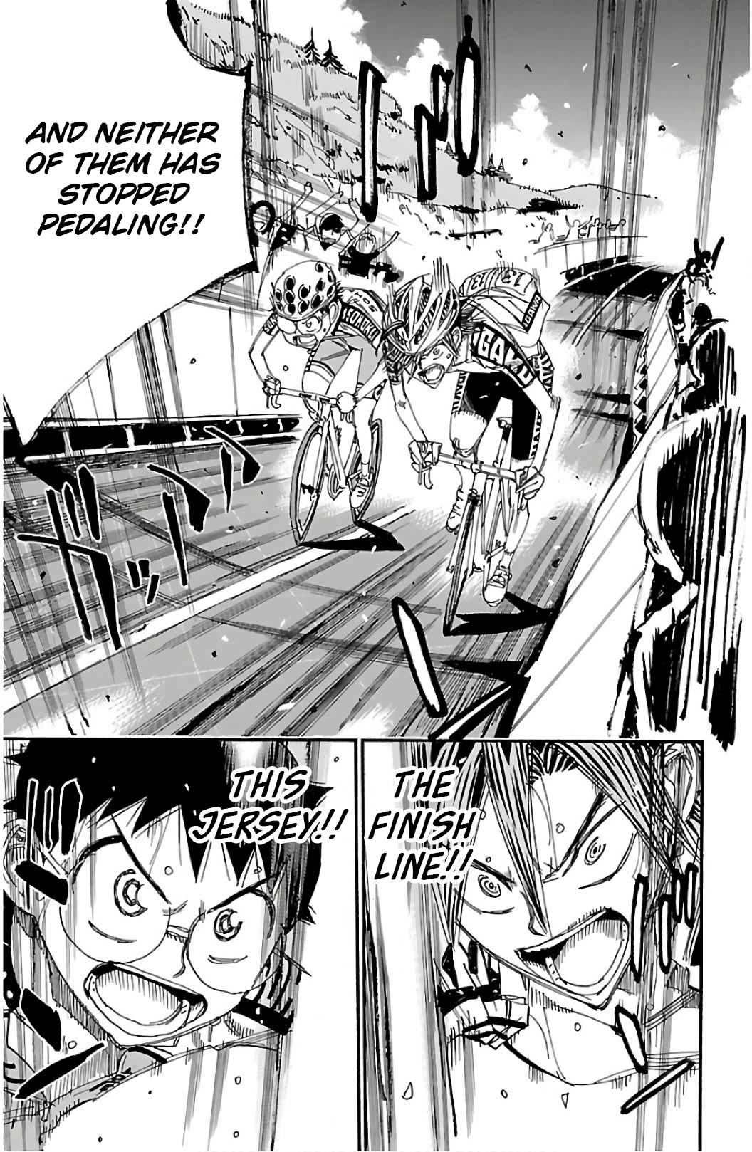 Yowamushi Pedal chapter 530 page 6