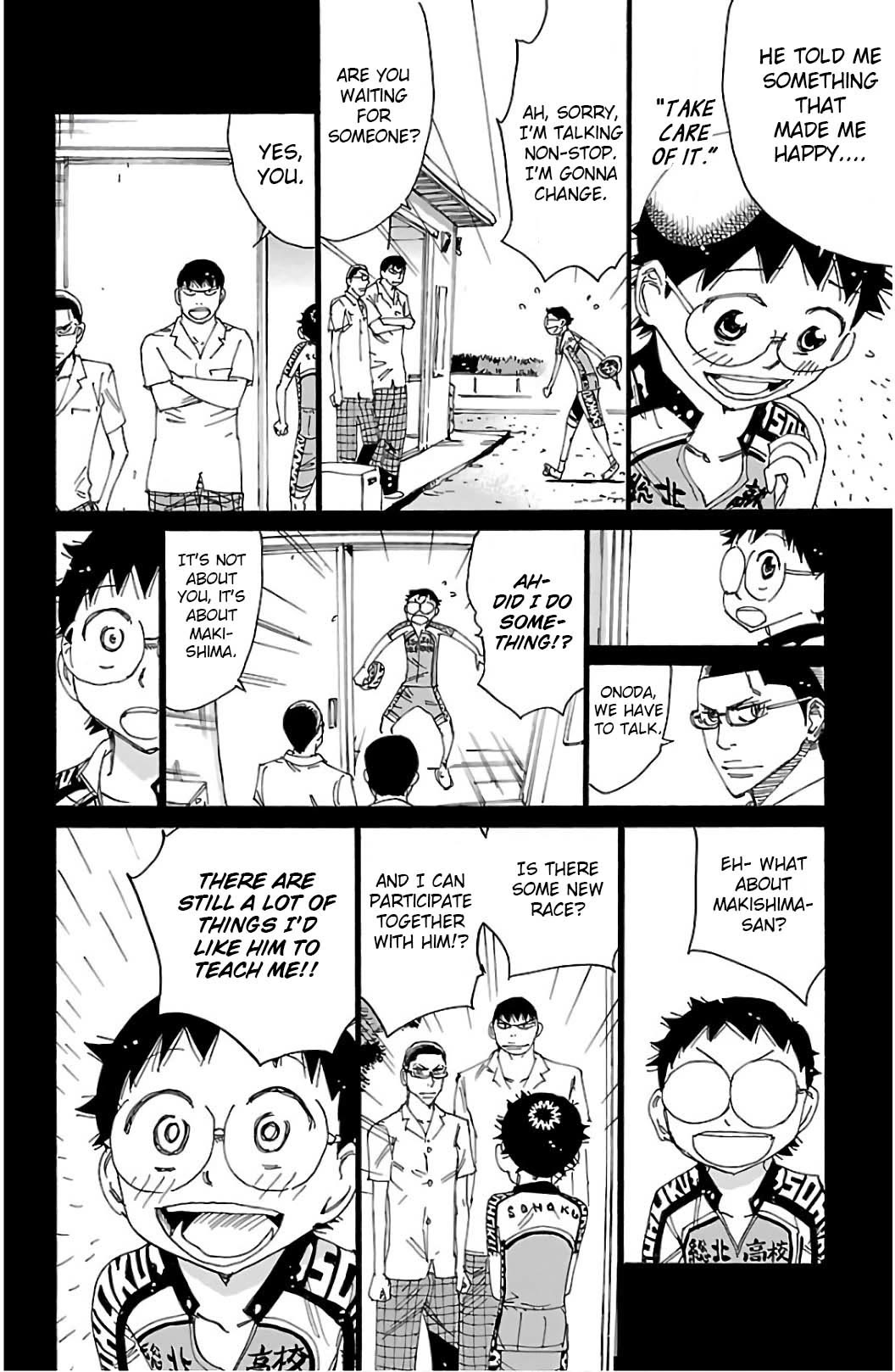 Yowamushi Pedal chapter 531 page 14