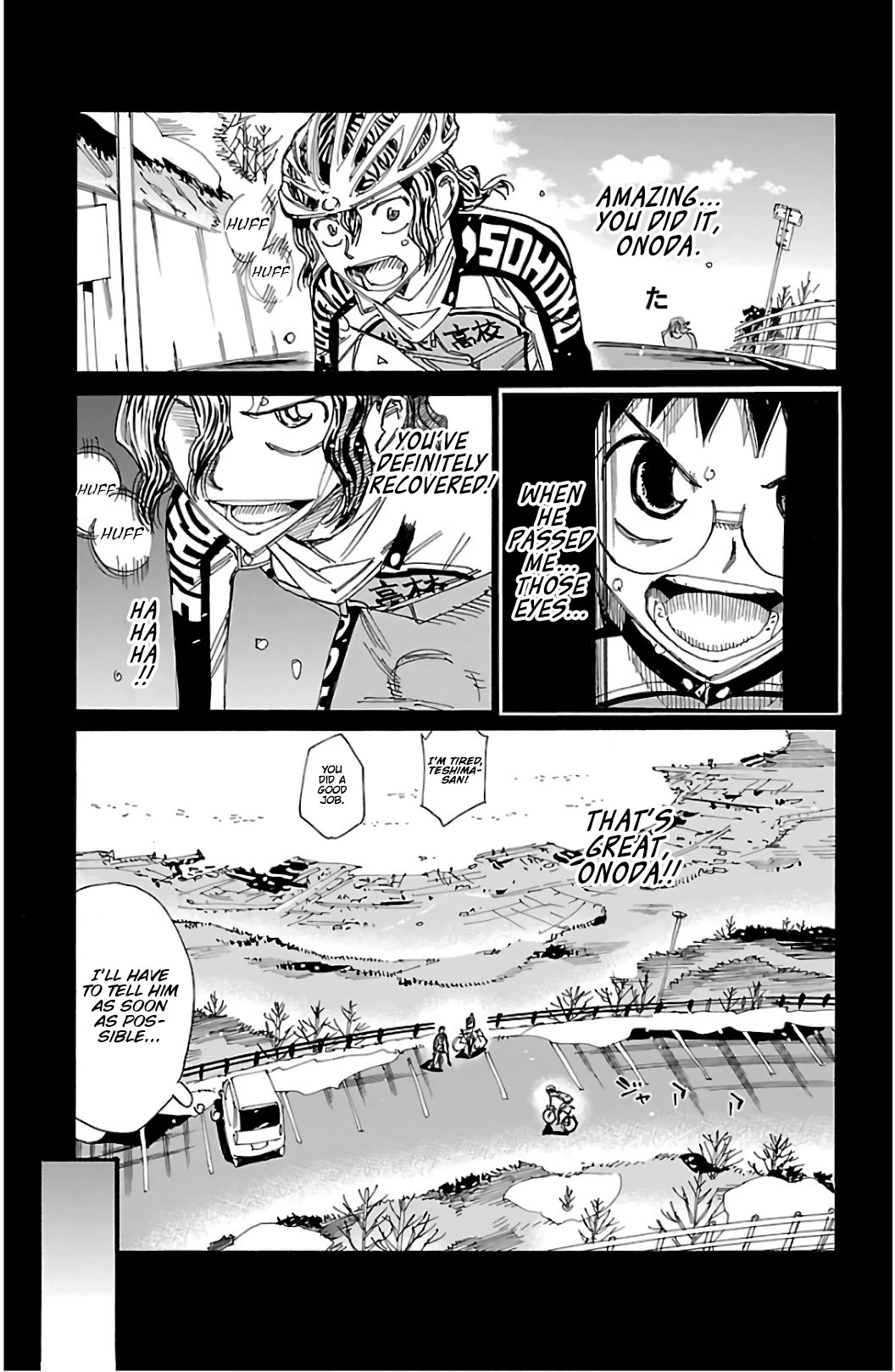 Yowamushi Pedal chapter 533 page 10