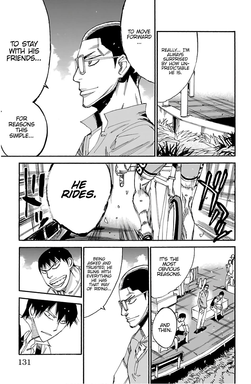 Yowamushi Pedal chapter 533 page 14