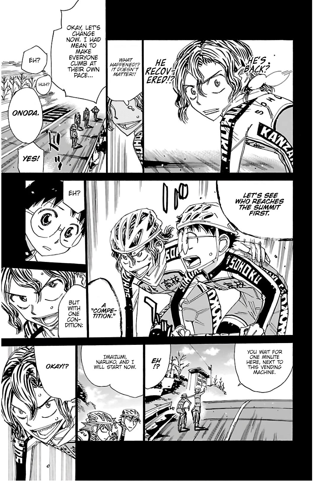 Yowamushi Pedal chapter 533 page 6