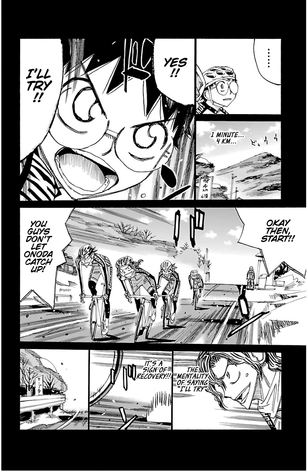 Yowamushi Pedal chapter 533 page 7