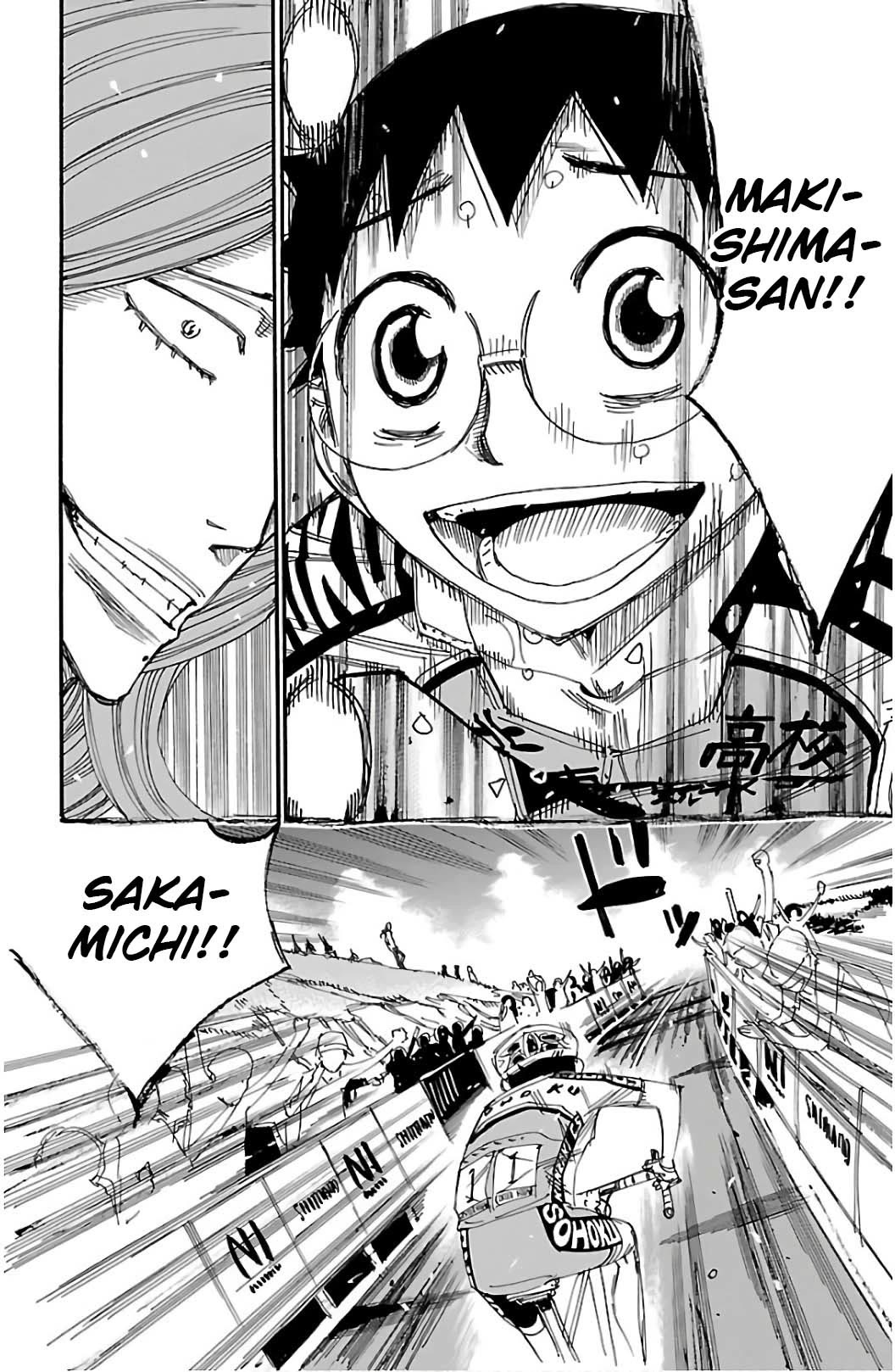 Yowamushi Pedal chapter 534 page 14