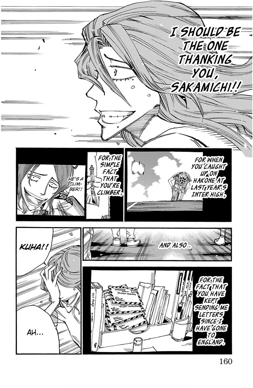 Yowamushi Pedal chapter 534 page 18