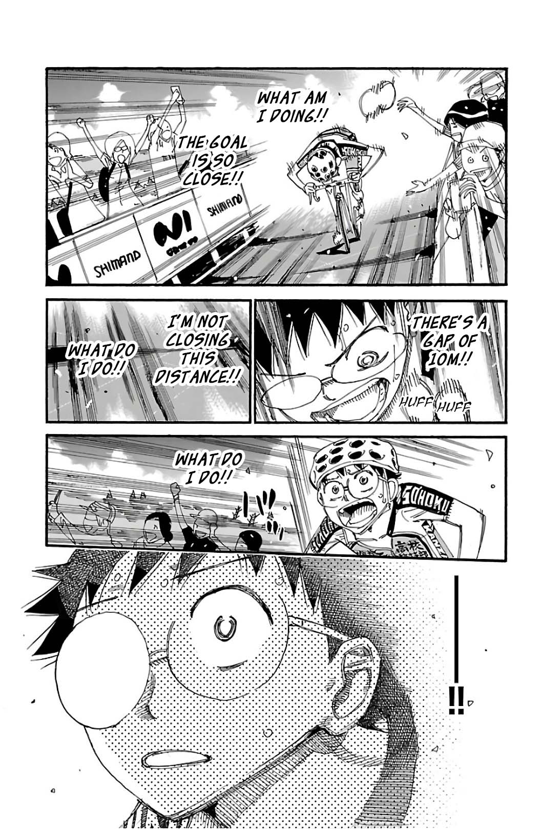 Yowamushi Pedal chapter 534 page 3