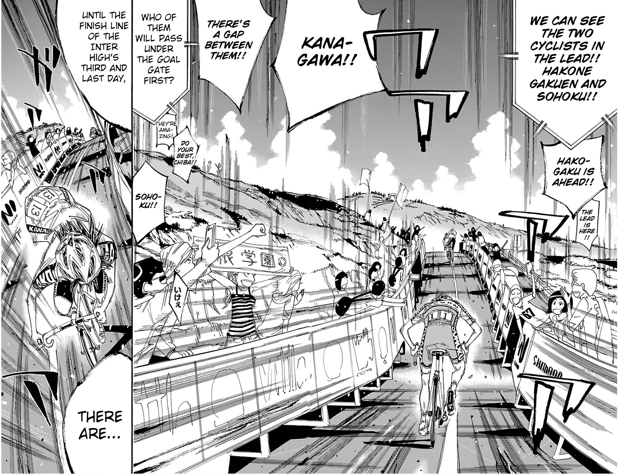 Yowamushi Pedal chapter 534 page 4