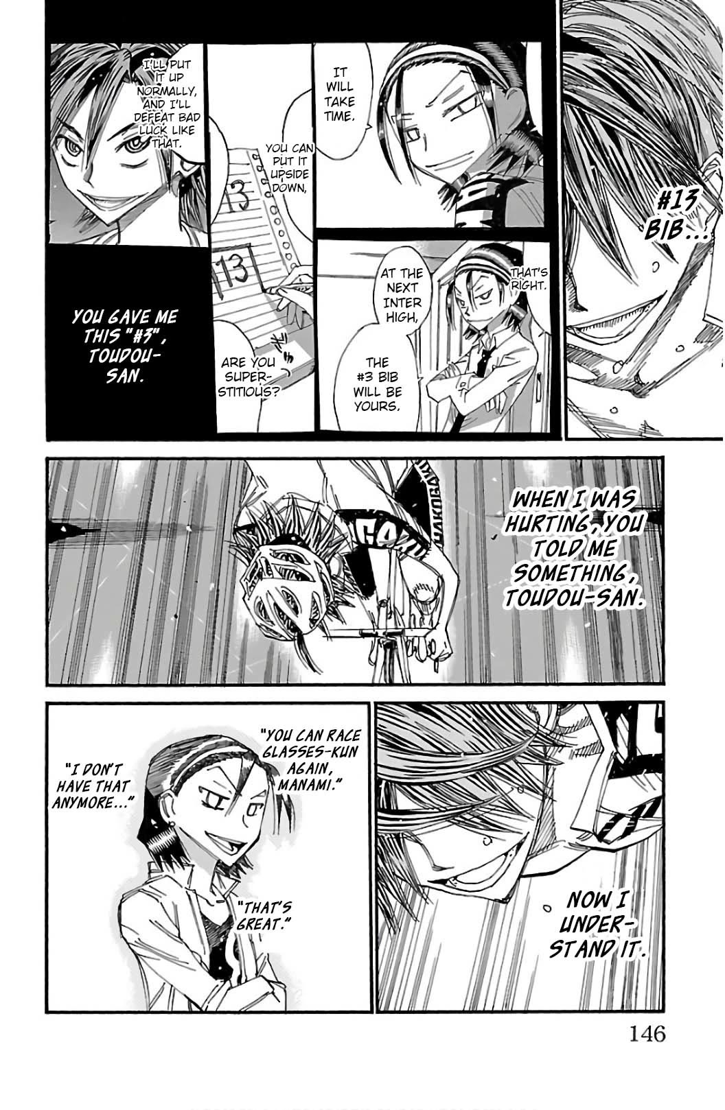 Yowamushi Pedal chapter 534 page 6