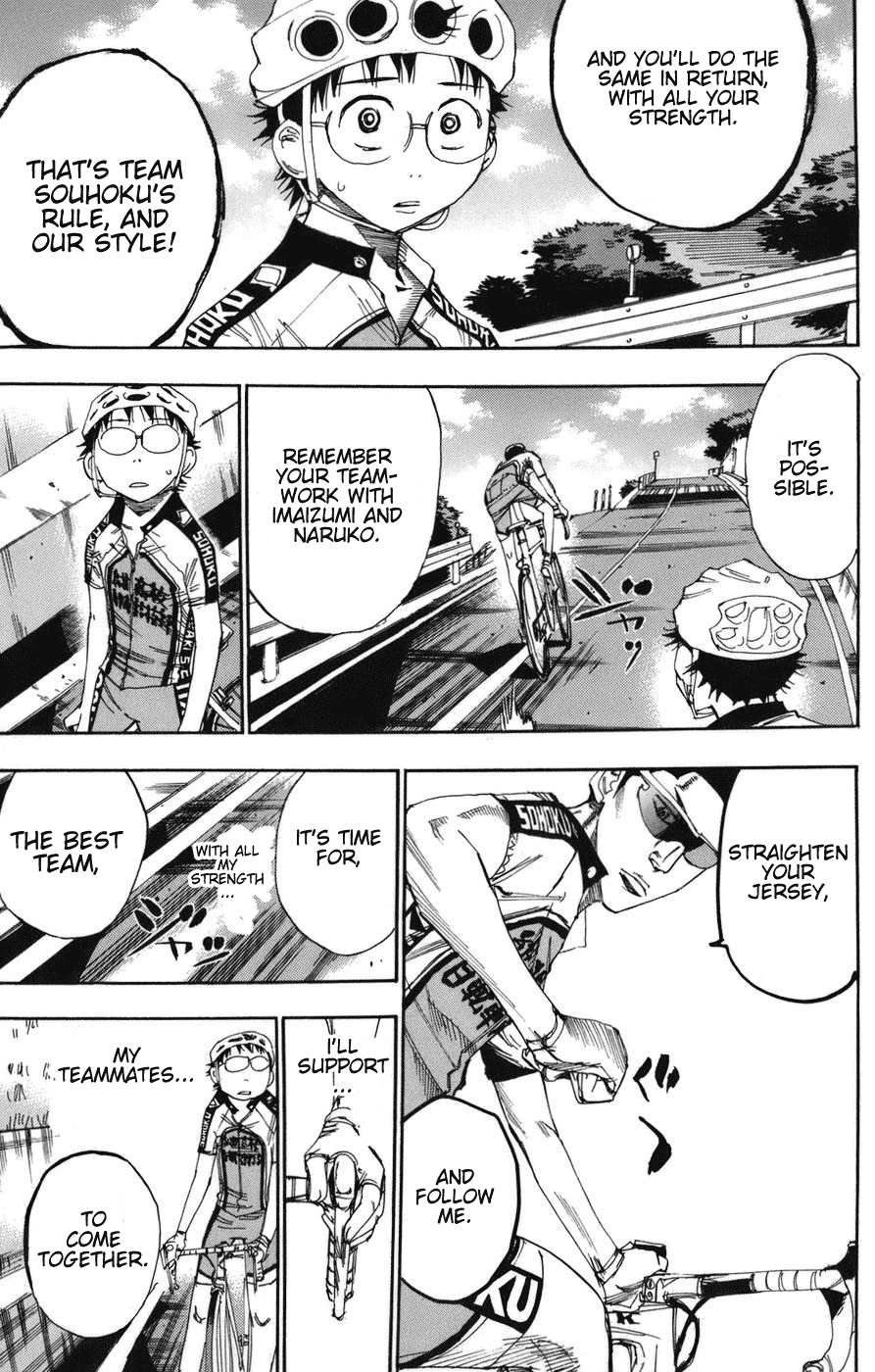 Yowamushi Pedal chapter 64 page 18