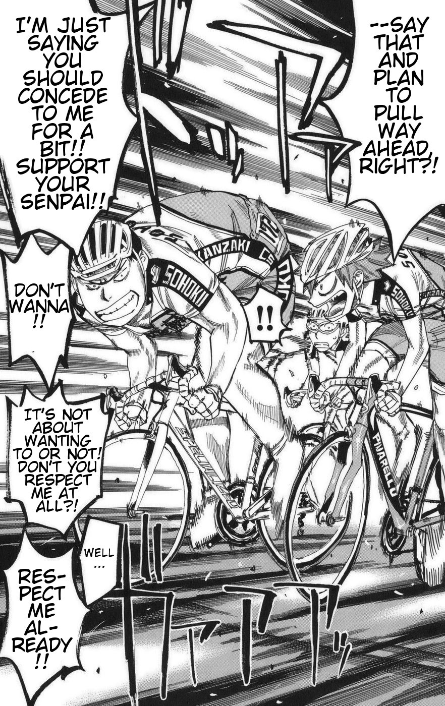 Yowamushi Pedal chapter 77 page 15