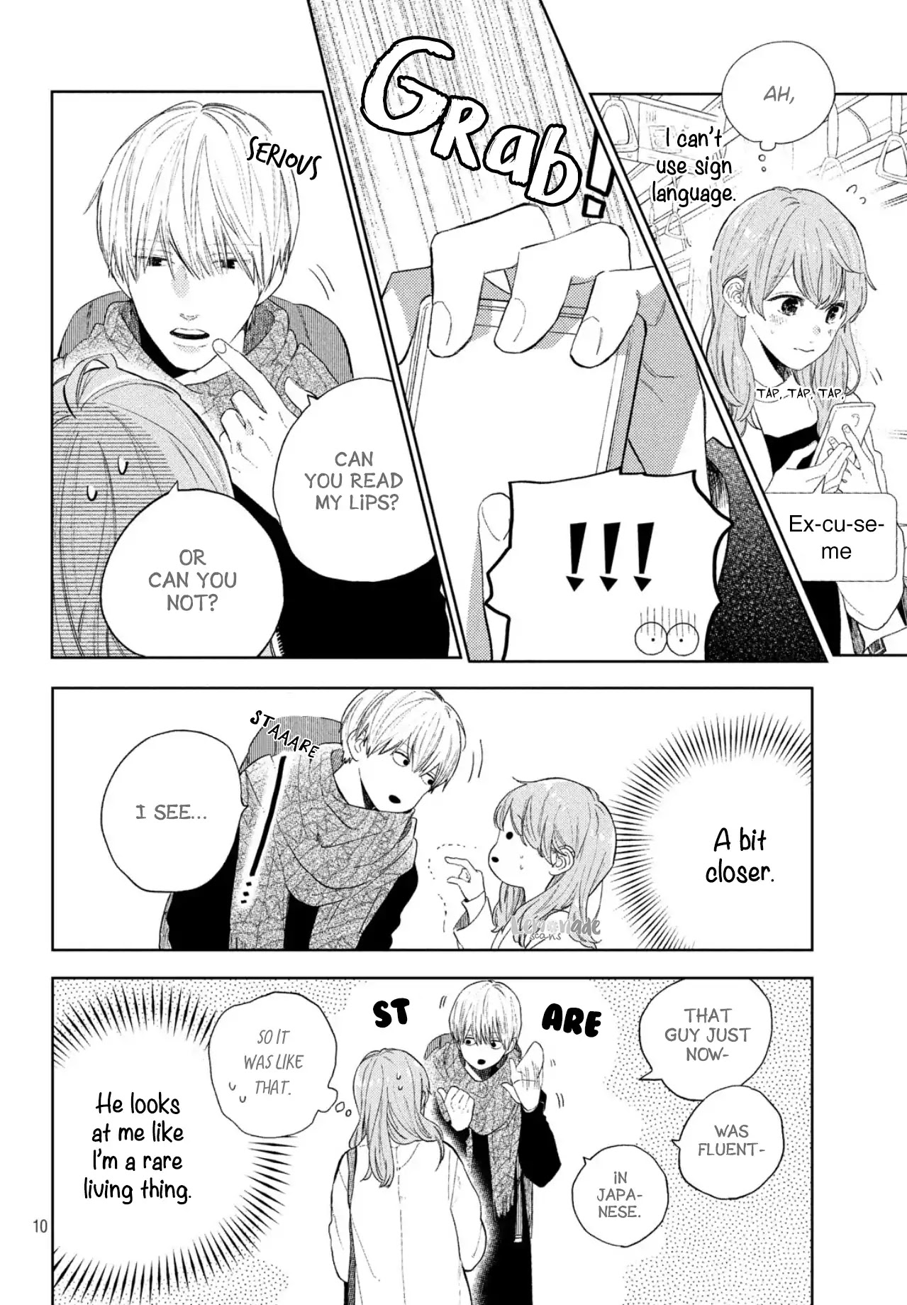 Yubisaki to Renren chapter 1 page 10