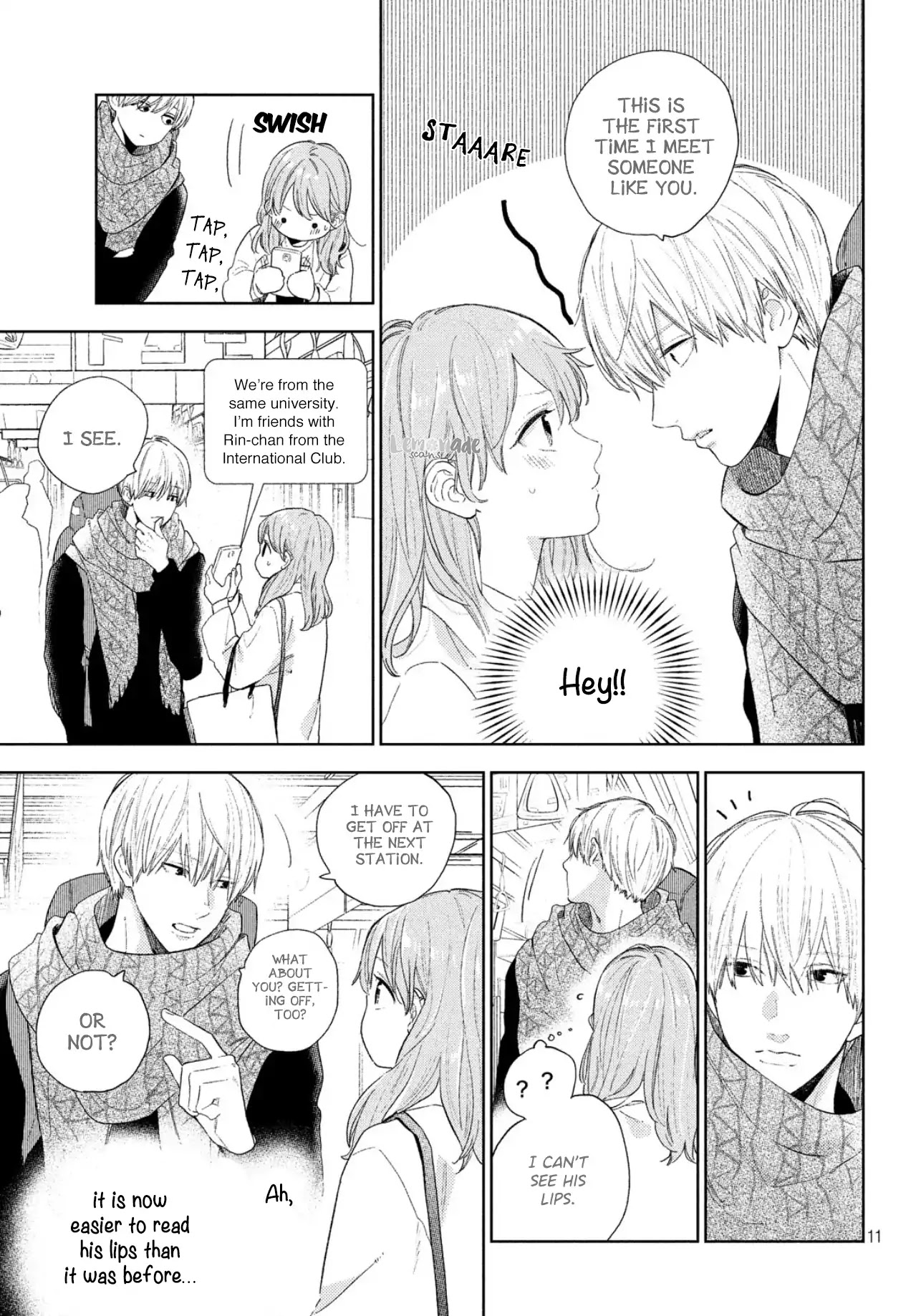 Yubisaki to Renren chapter 1 page 11