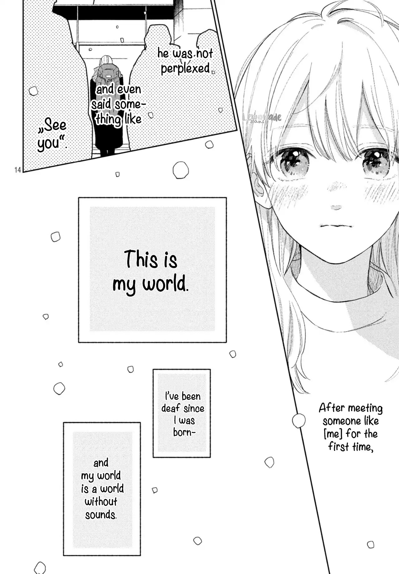 Yubisaki to Renren chapter 1 page 14