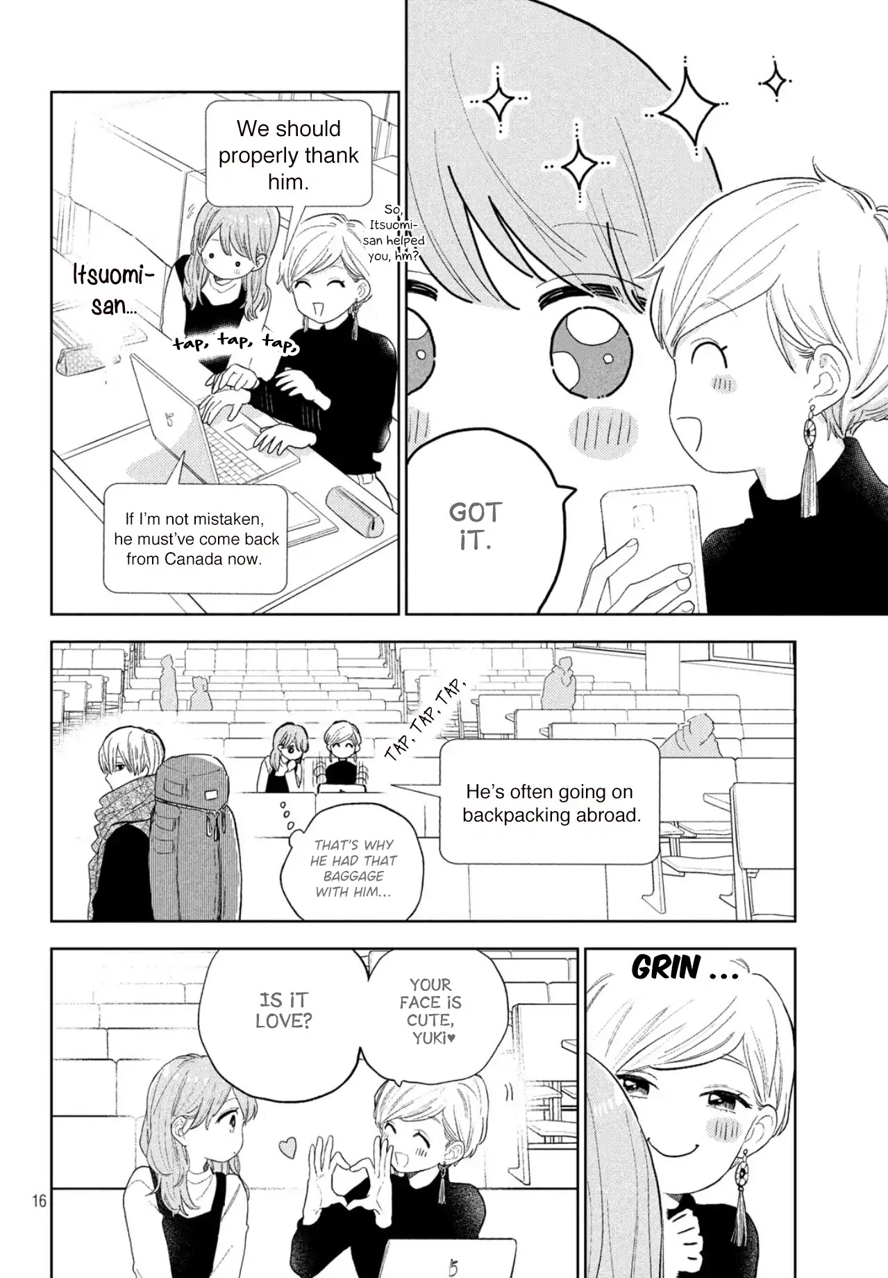 Yubisaki to Renren chapter 1 page 16