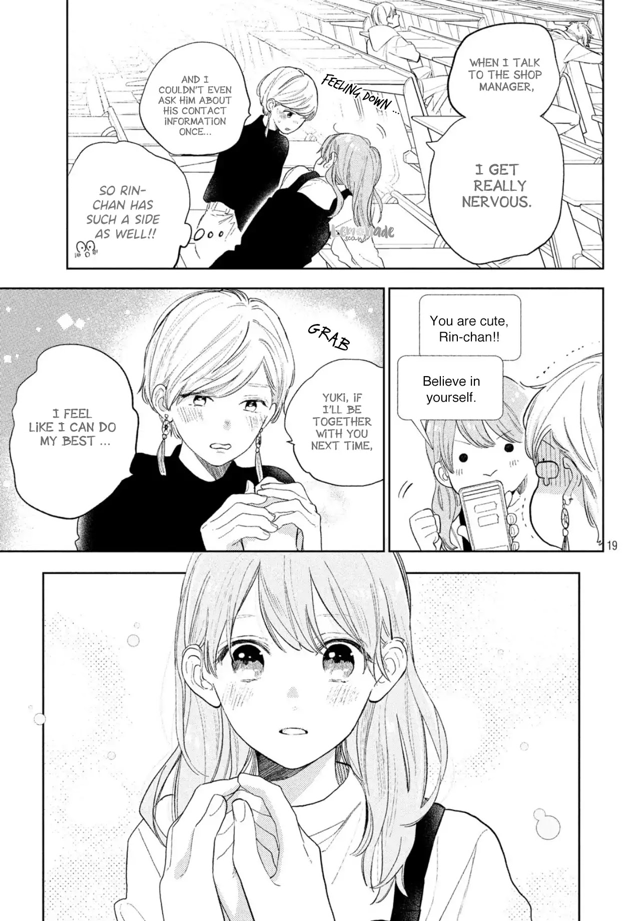 Yubisaki to Renren chapter 1 page 19