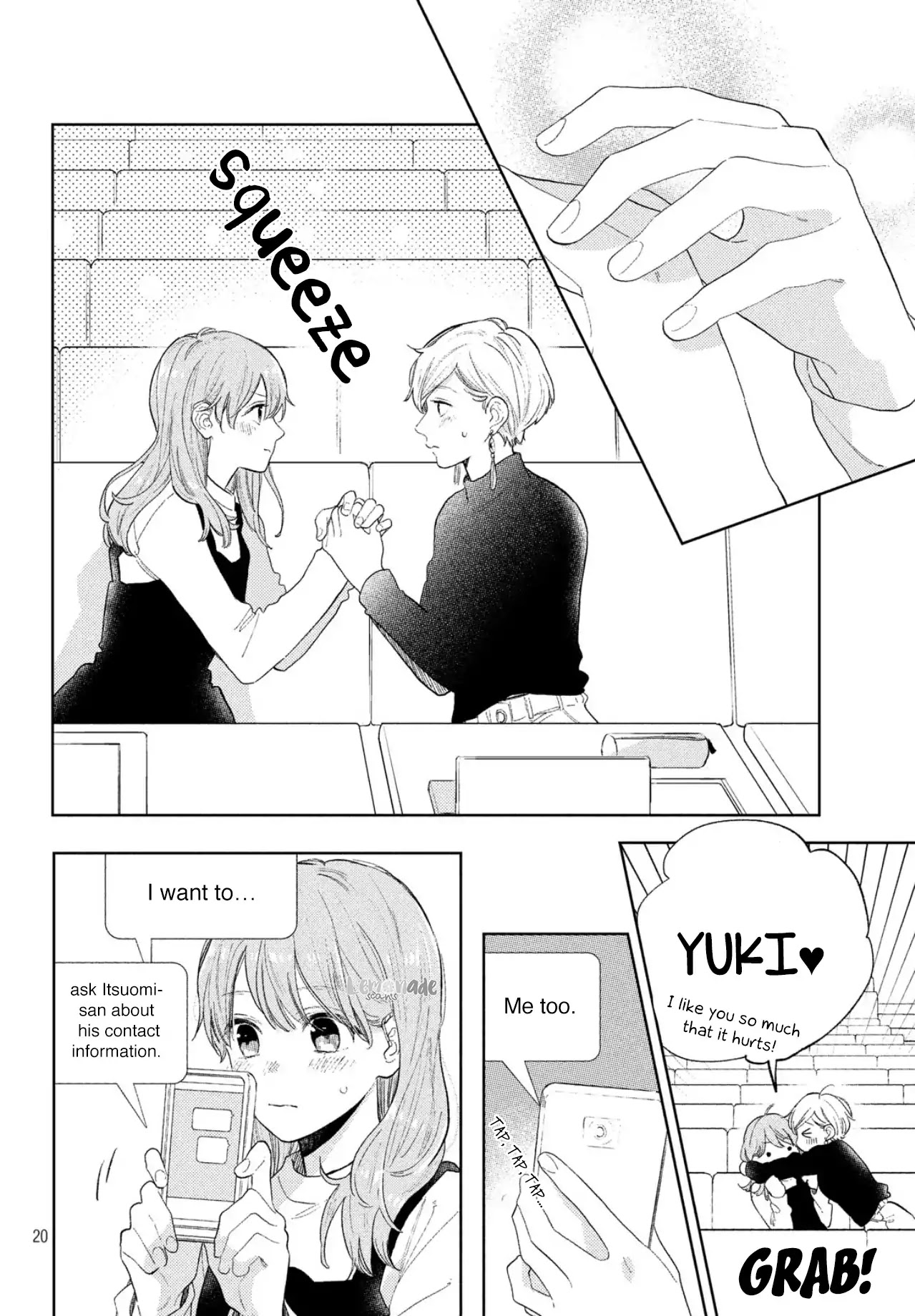 Yubisaki to Renren chapter 1 page 20