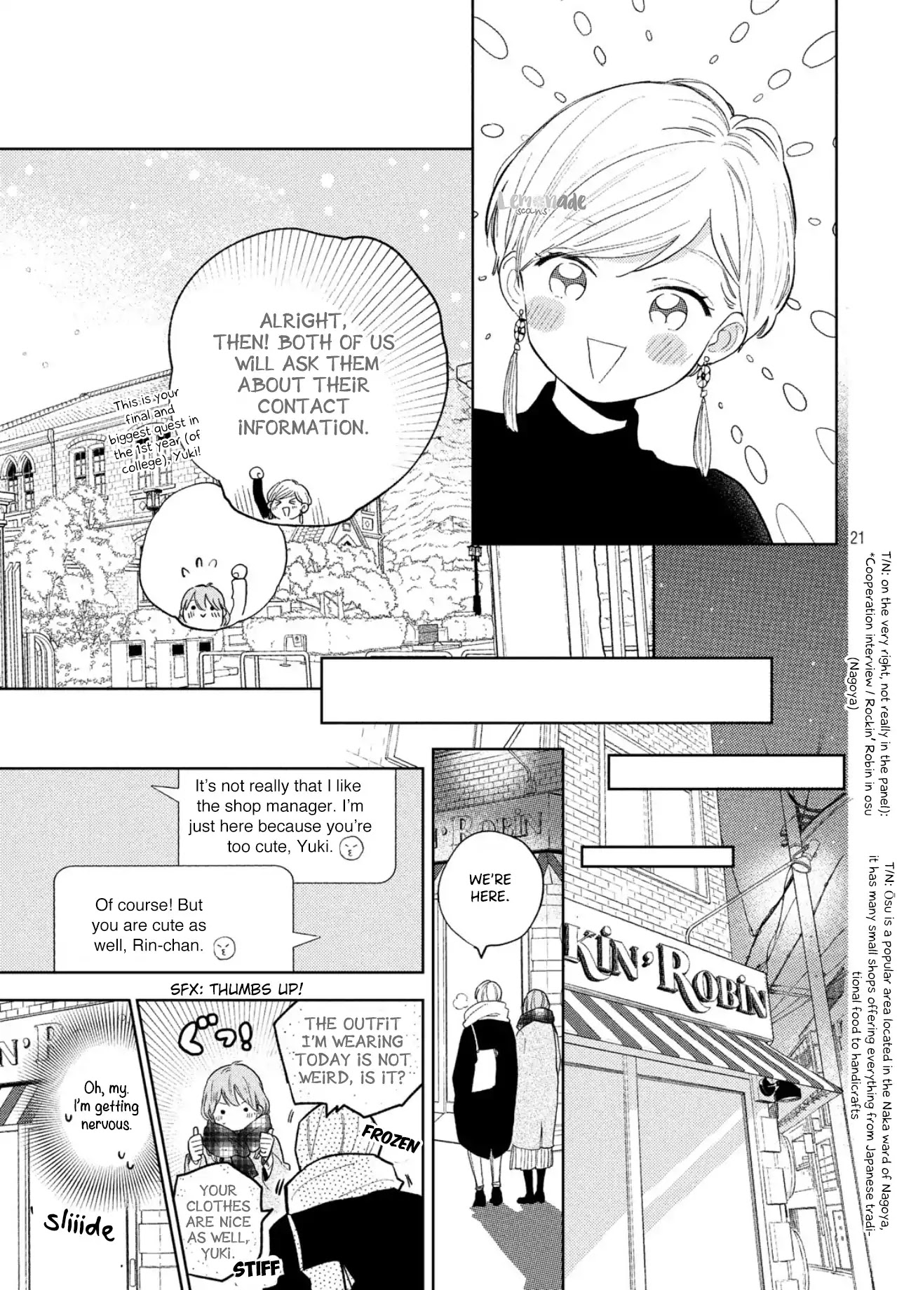 Yubisaki to Renren chapter 1 page 21