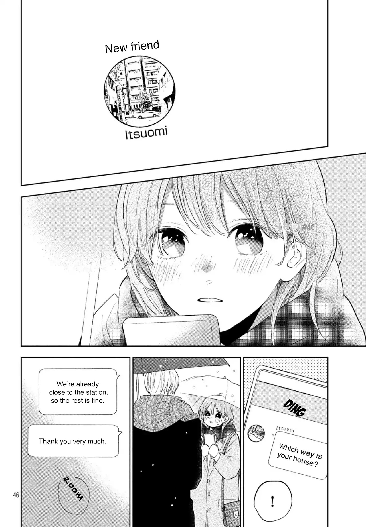 Yubisaki to Renren chapter 1 page 46