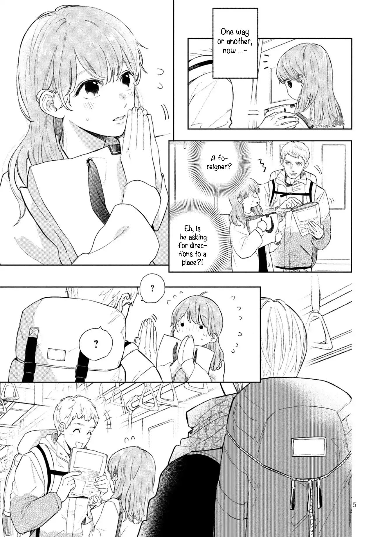 Yubisaki to Renren chapter 1 page 5