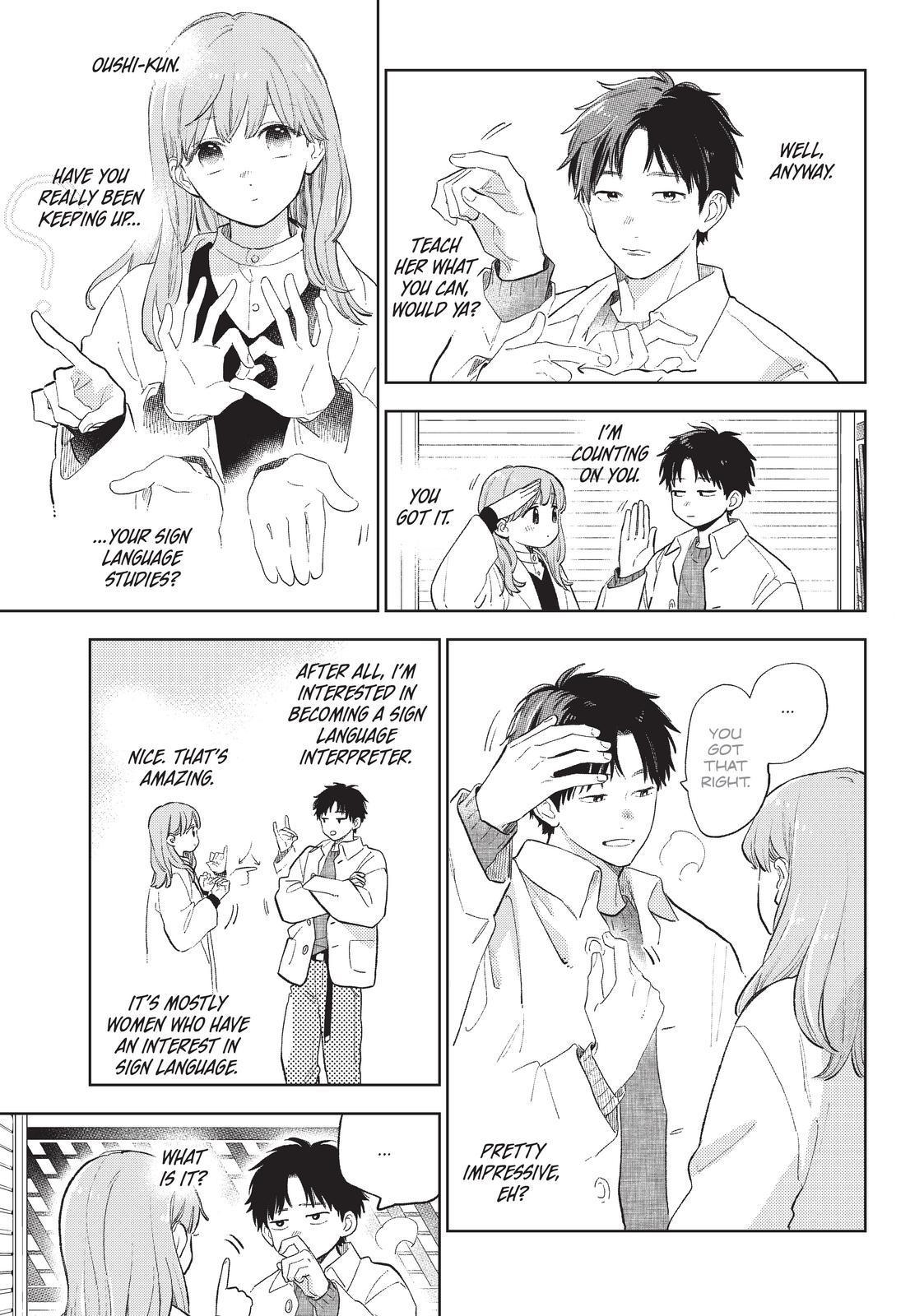 Yubisaki to Renren chapter 11 page 17