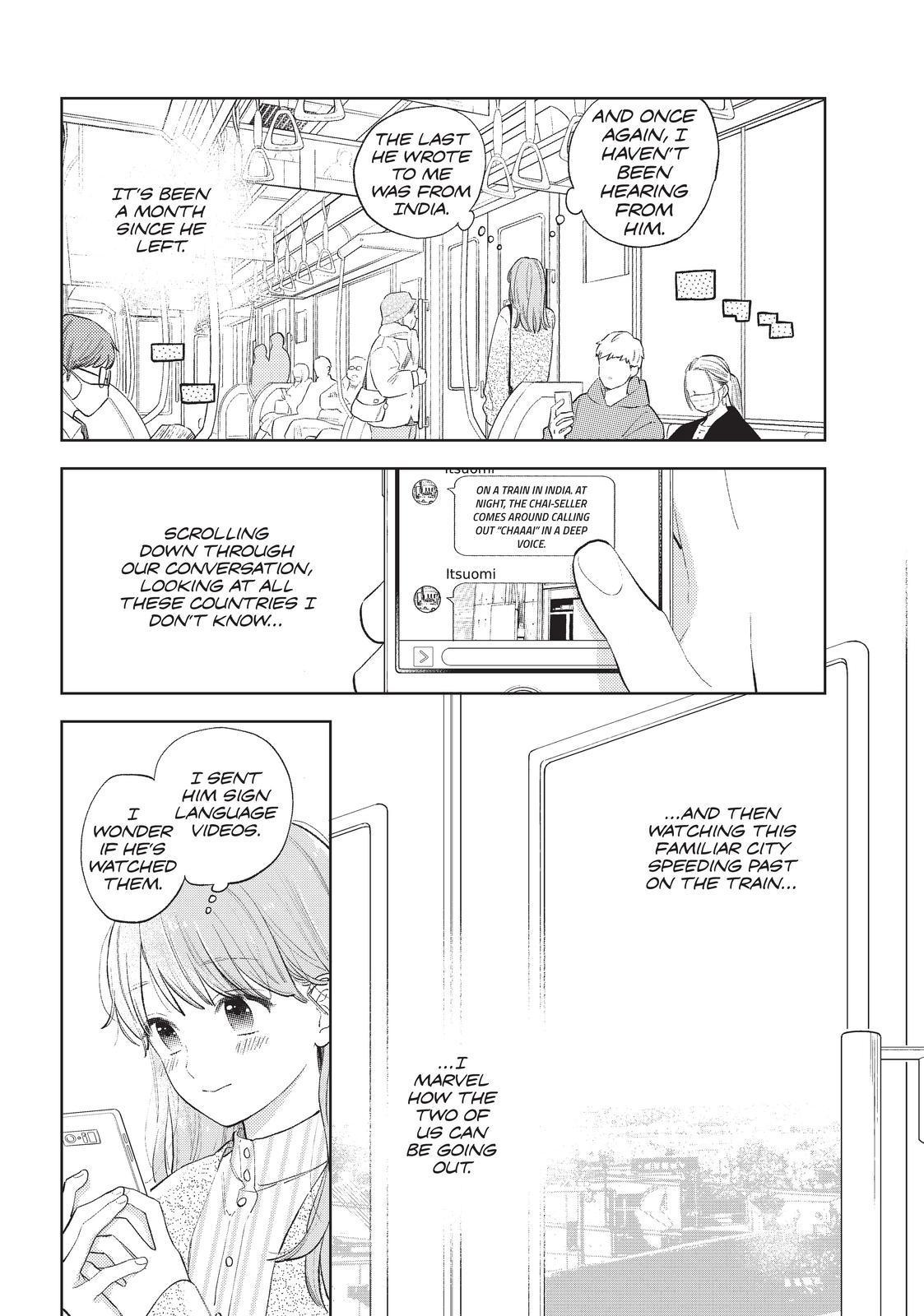 Yubisaki to Renren chapter 12 page 4