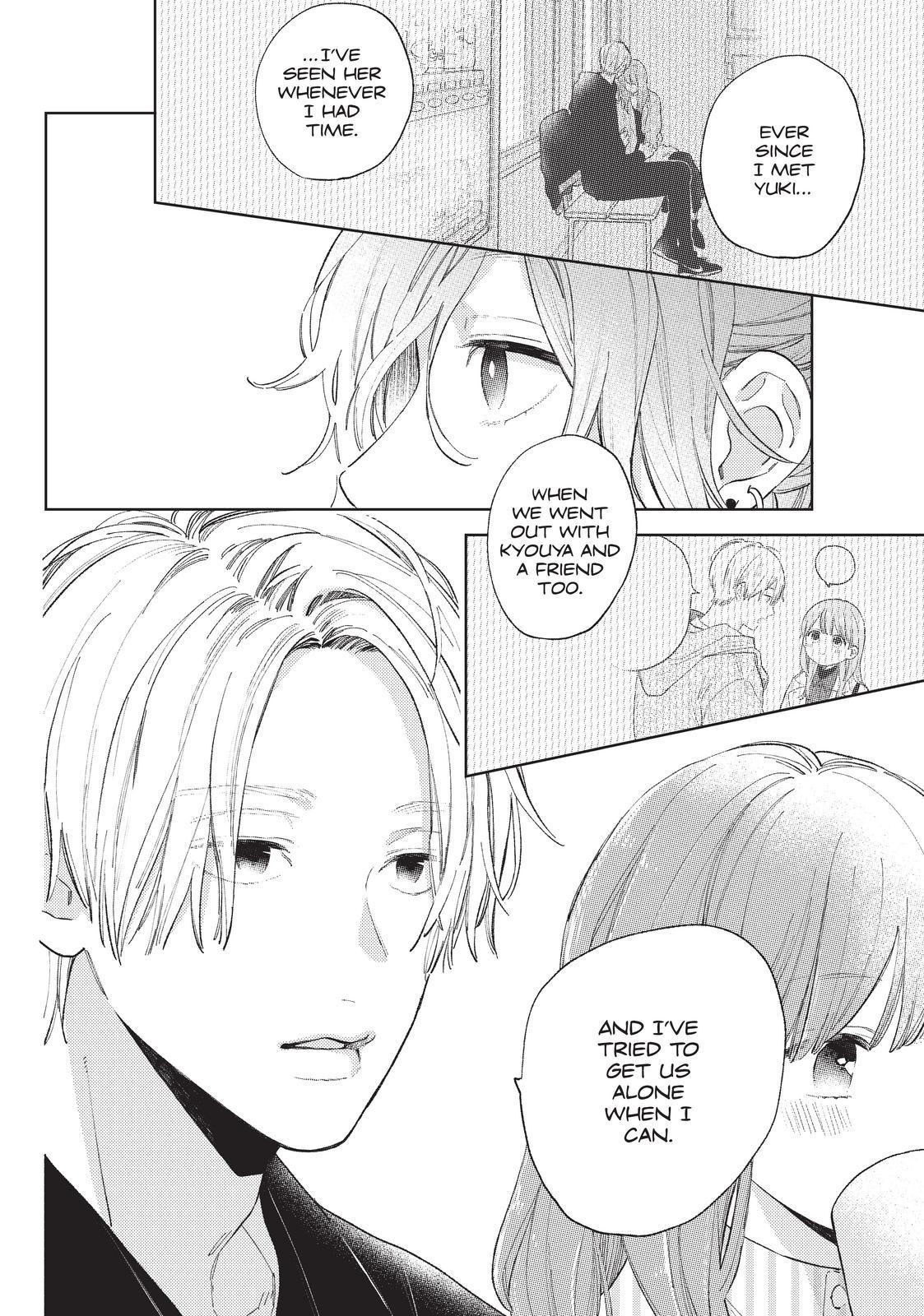Yubisaki to Renren chapter 13 page 10