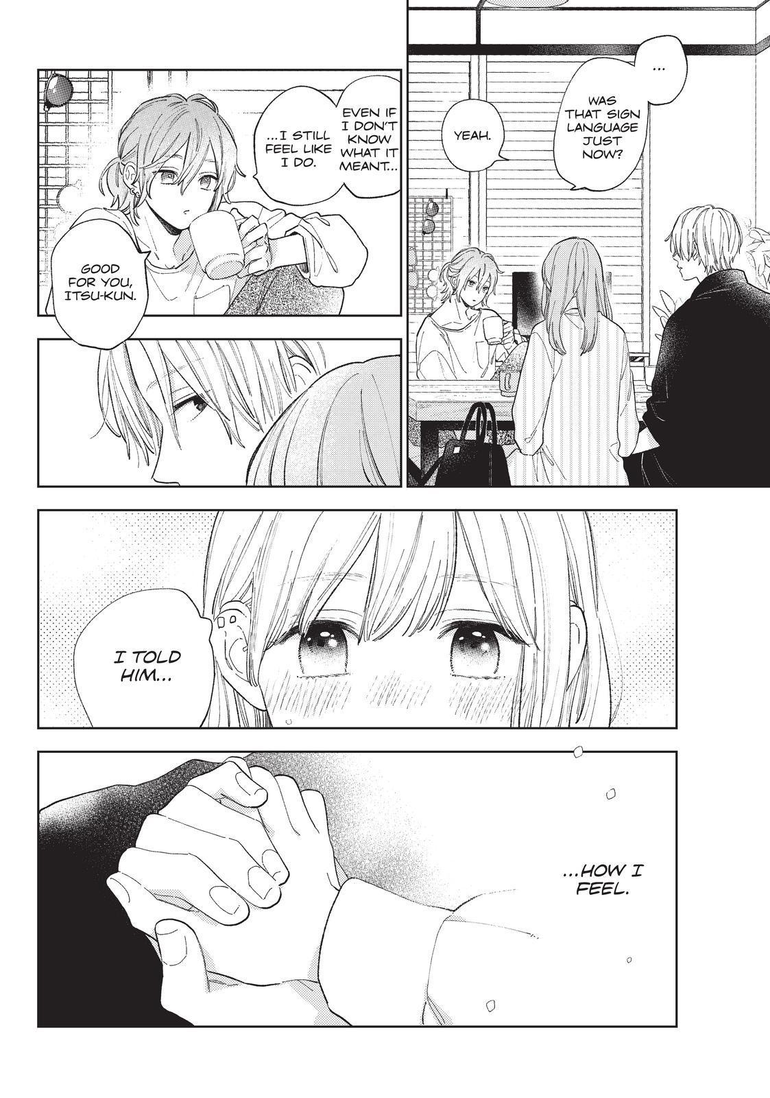Yubisaki to Renren chapter 13 page 14