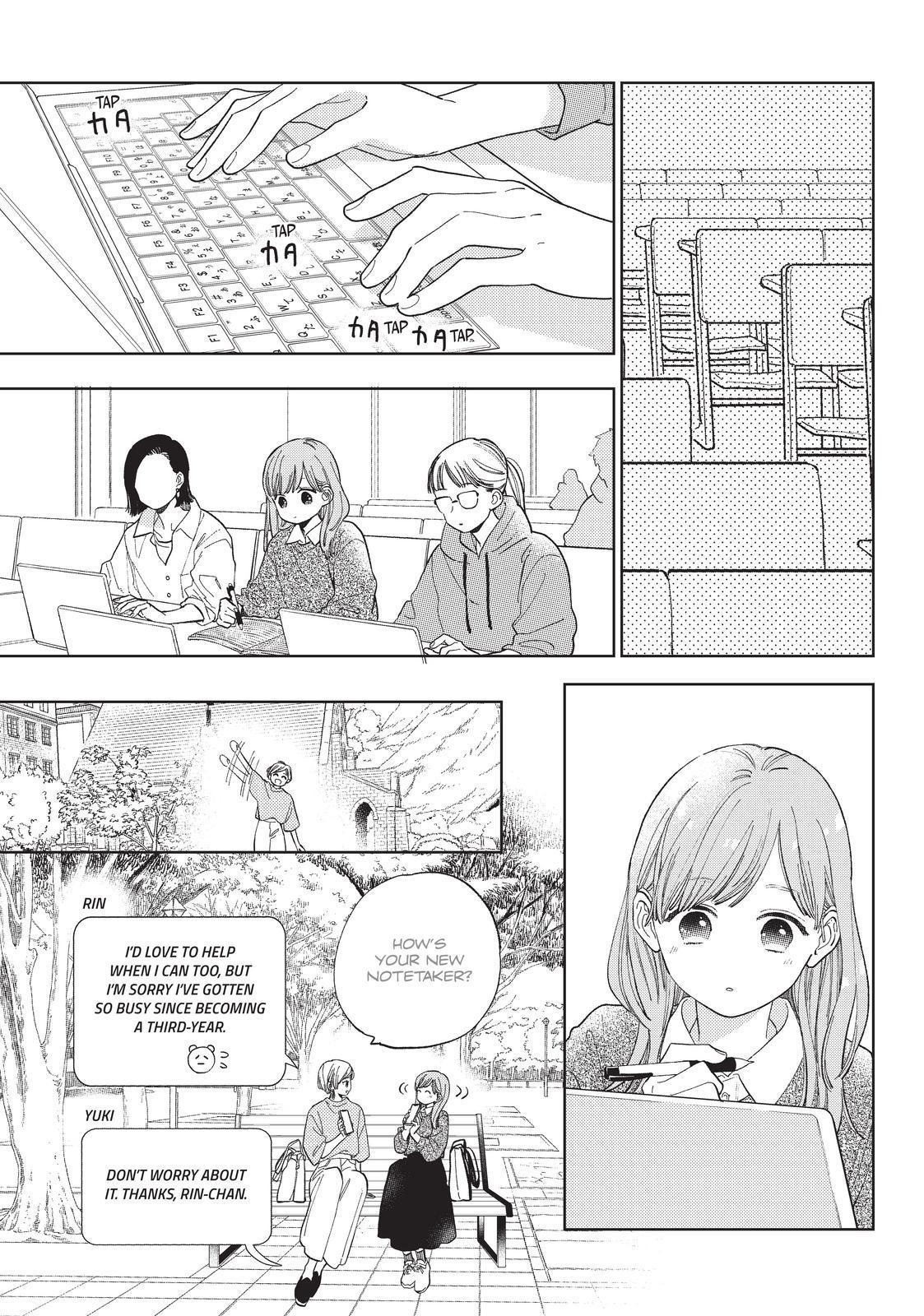 Yubisaki to Renren chapter 13 page 37