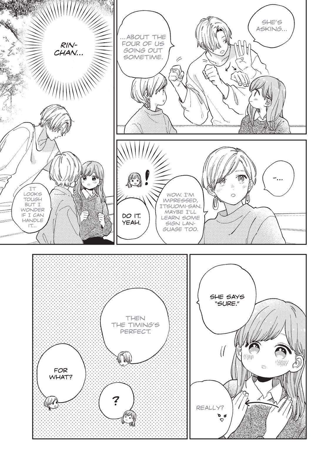 Yubisaki to Renren chapter 13 page 39