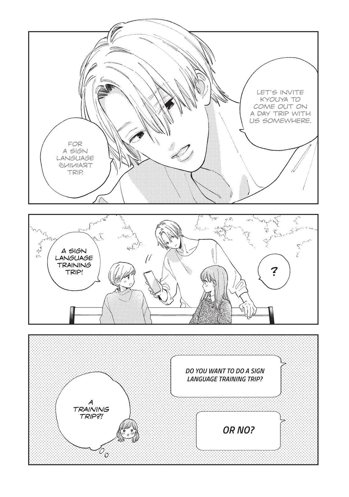 Yubisaki to Renren chapter 13 page 40