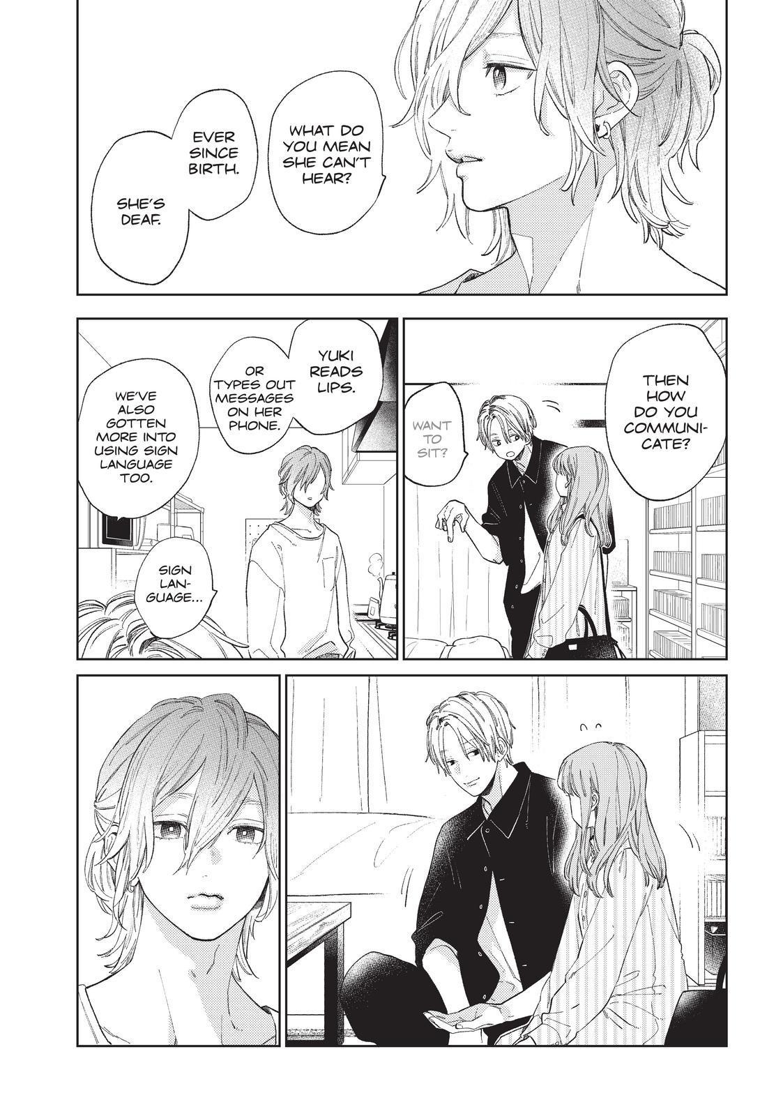Yubisaki to Renren chapter 13 page 7