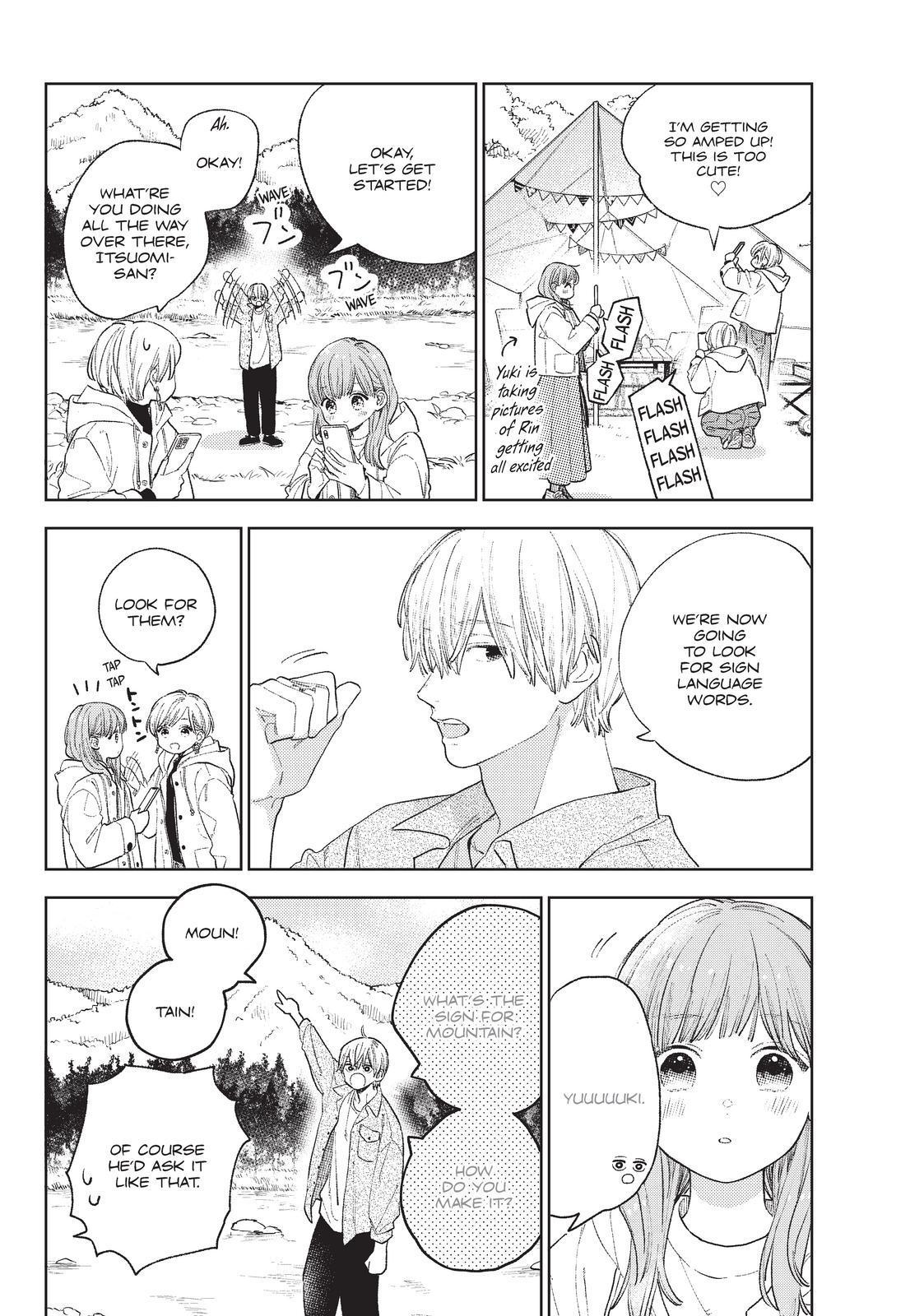 Yubisaki to Renren chapter 14 page 12