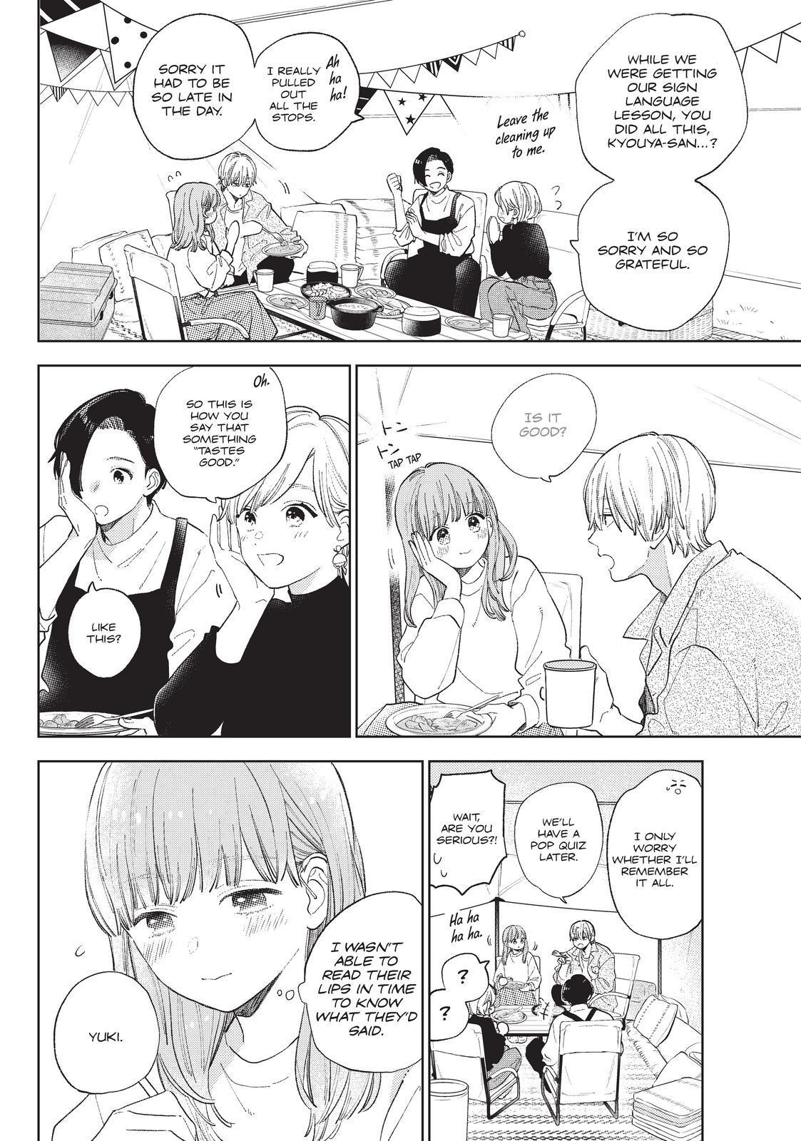 Yubisaki to Renren chapter 14 page 16