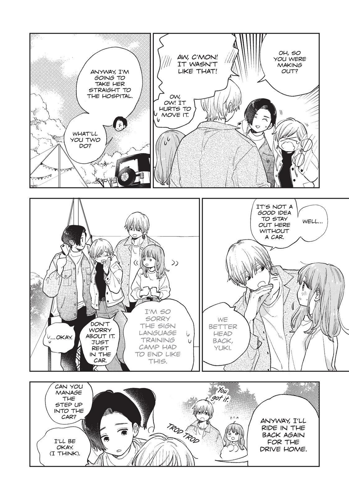 Yubisaki to Renren chapter 15 page 10