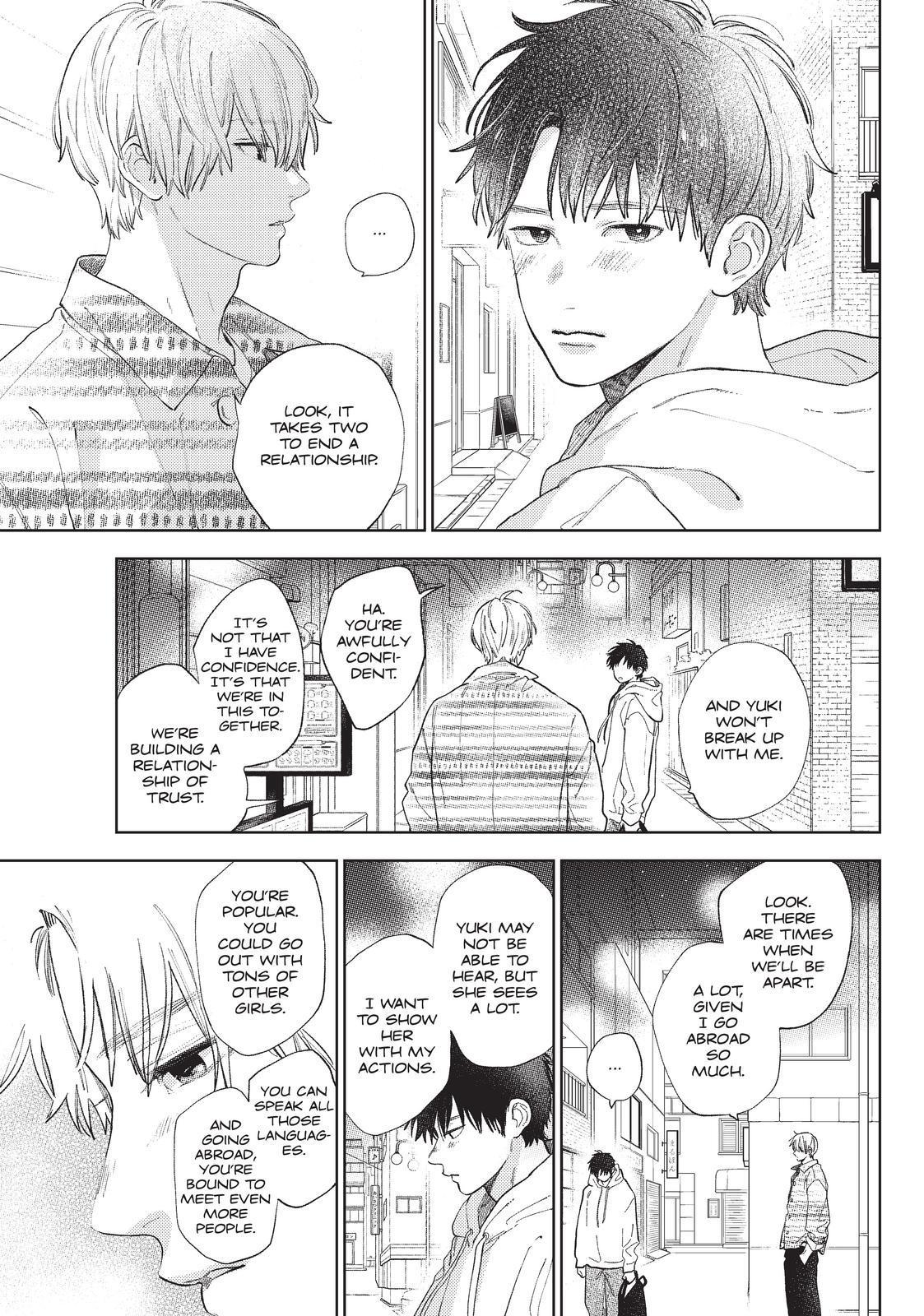 Yubisaki to Renren chapter 17 page 28