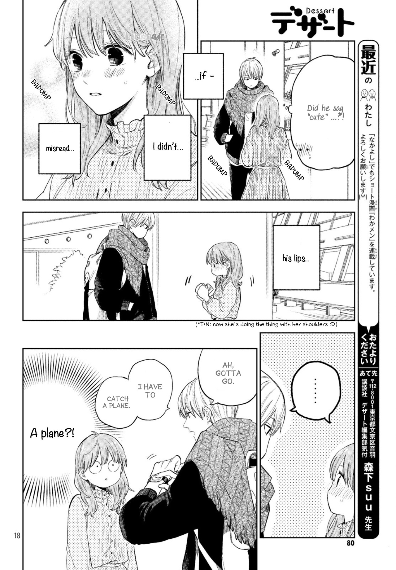 Yubisaki to Renren chapter 2 page 20