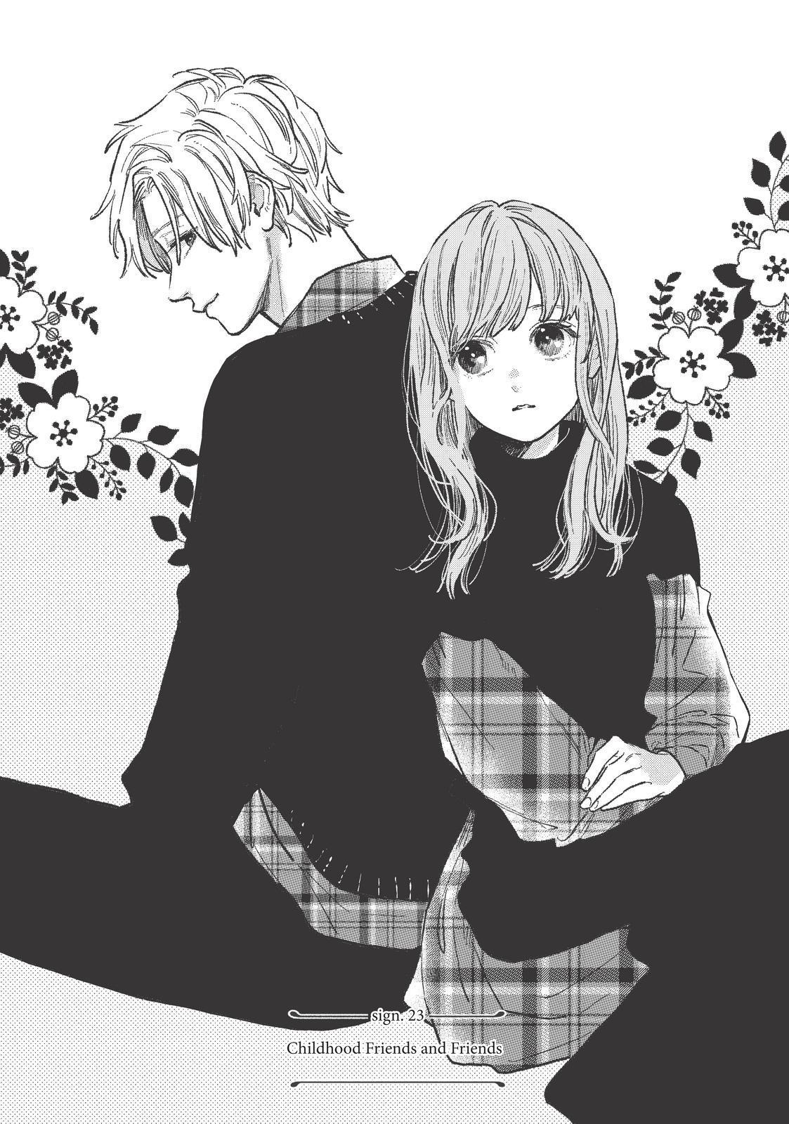Yubisaki to Renren chapter 23 page 1