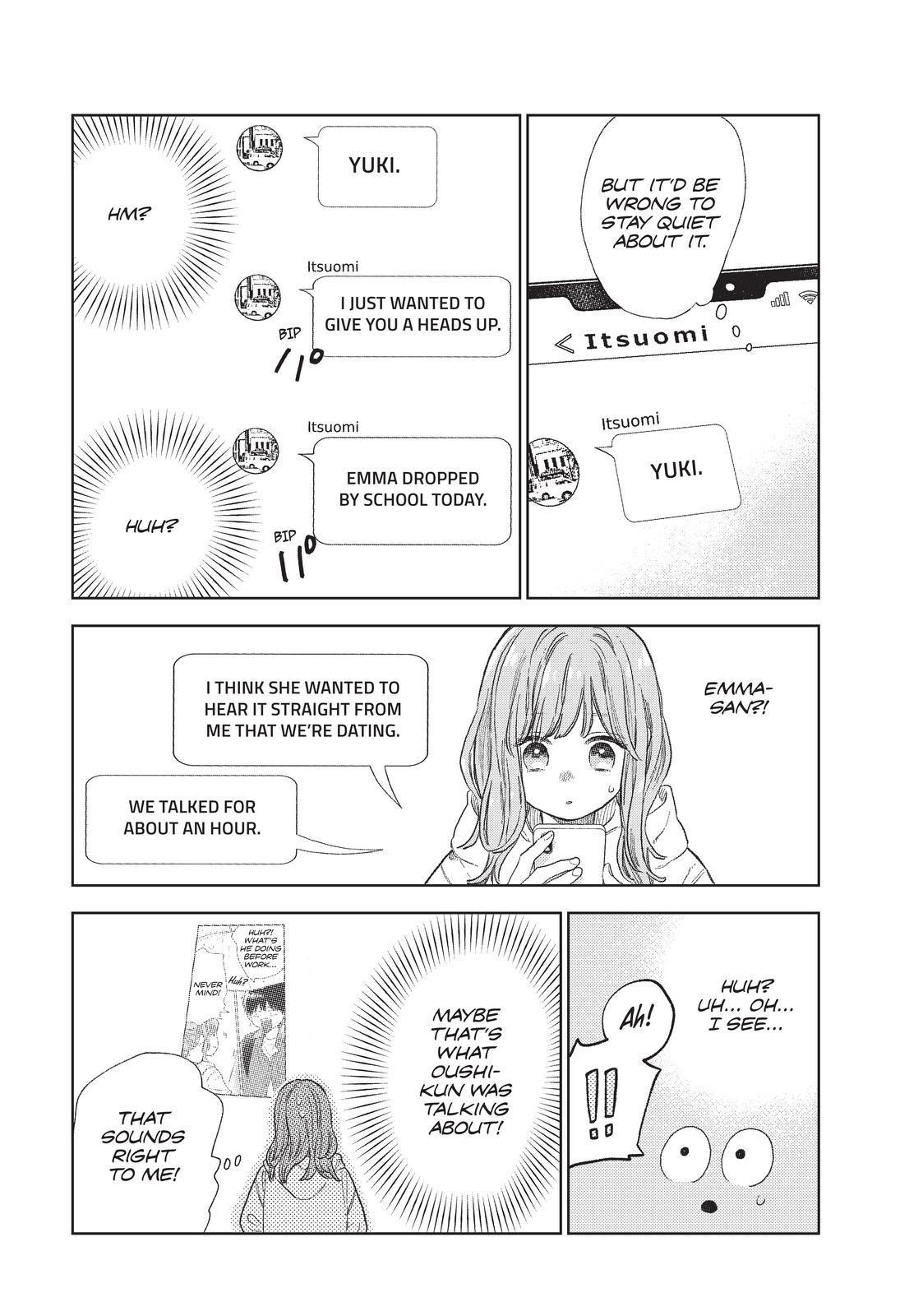 Yubisaki to Renren chapter 23 page 32