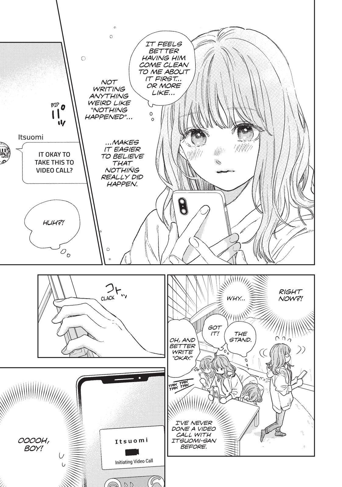 Yubisaki to Renren chapter 23 page 33