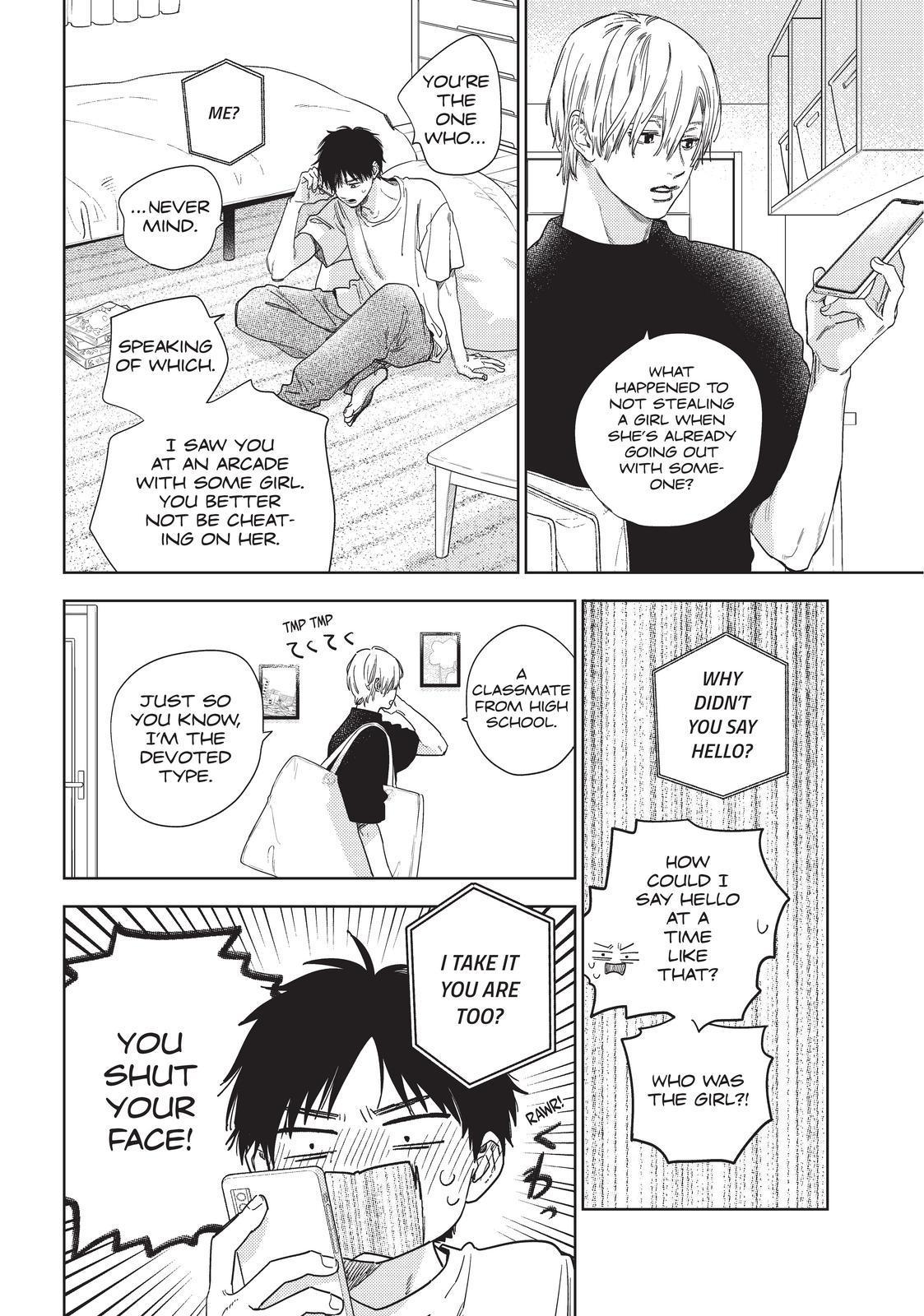 Yubisaki to Renren chapter 25 page 34