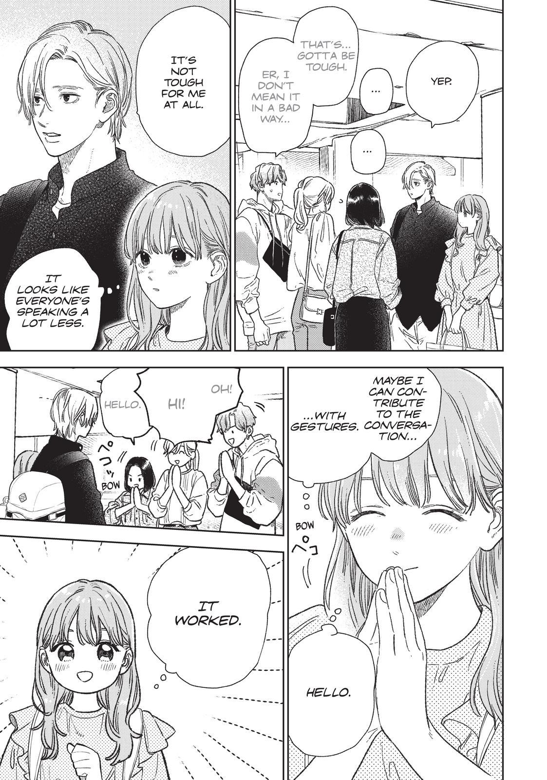 Yubisaki to Renren chapter 26 page 13