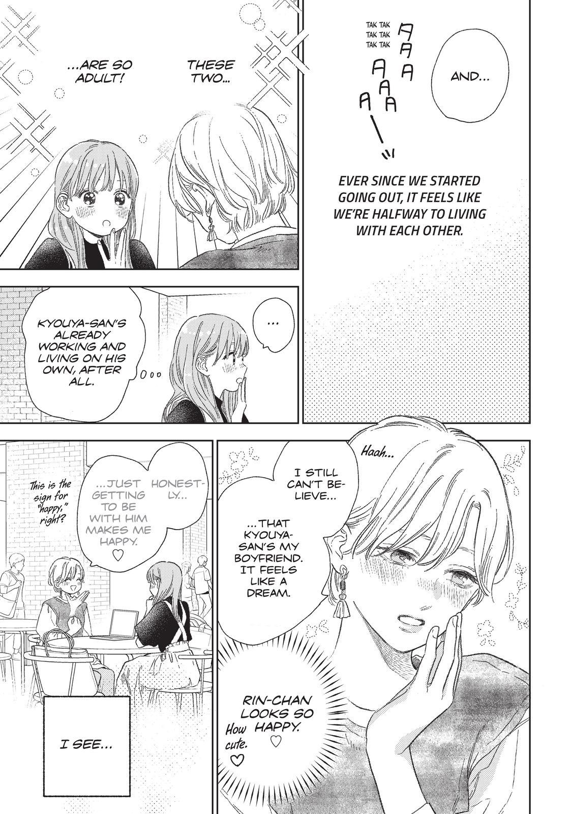 Yubisaki to Renren chapter 26 page 35
