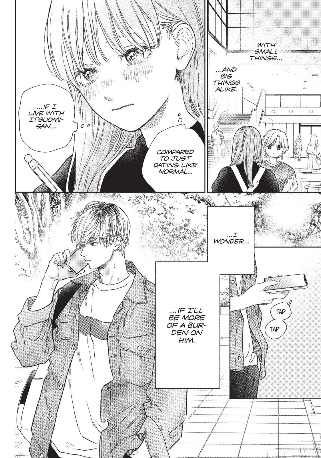 Yubisaki to Renren chapter 26 page 38