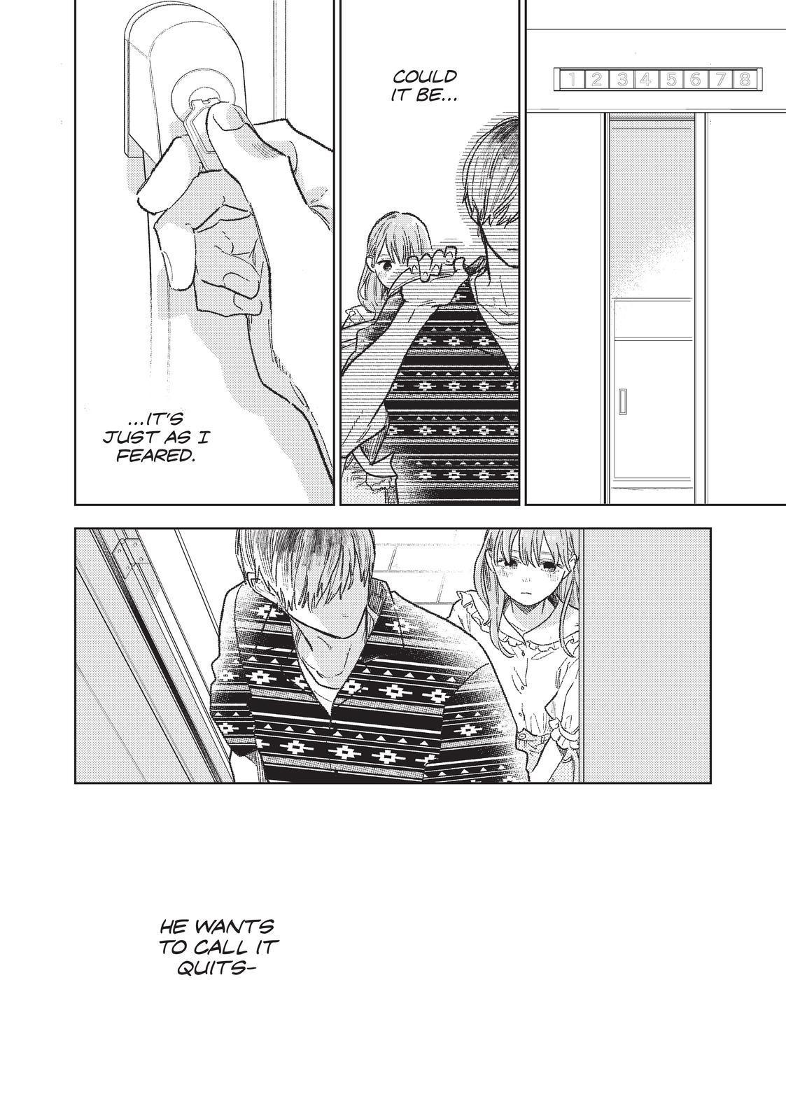 Yubisaki to Renren chapter 28 page 12