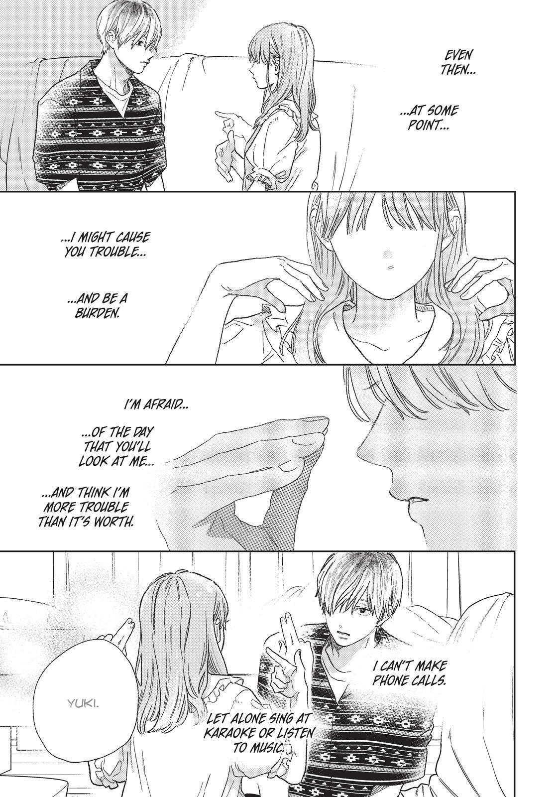 Yubisaki to Renren chapter 28 page 35