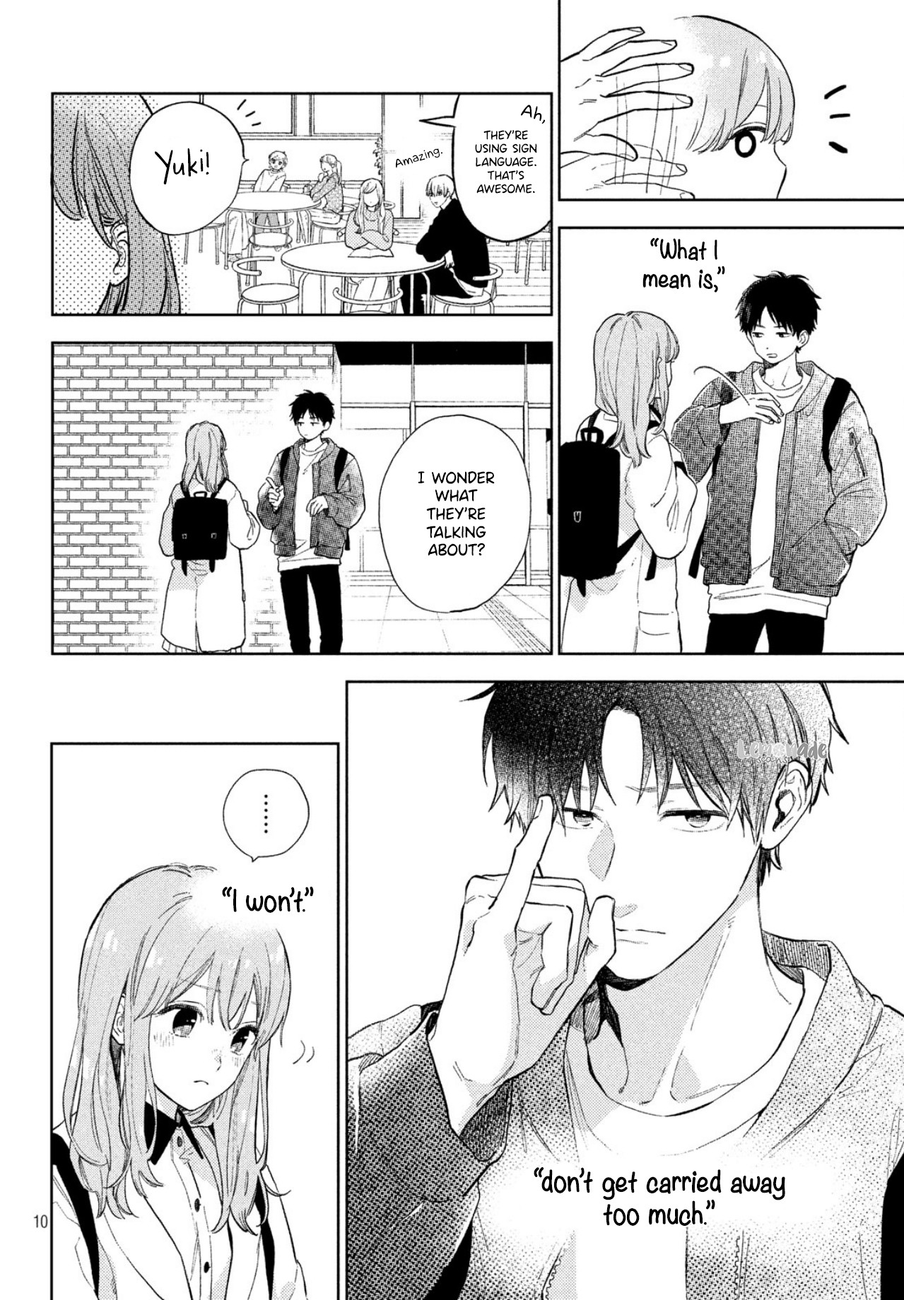 Yubisaki to Renren chapter 3 page 12