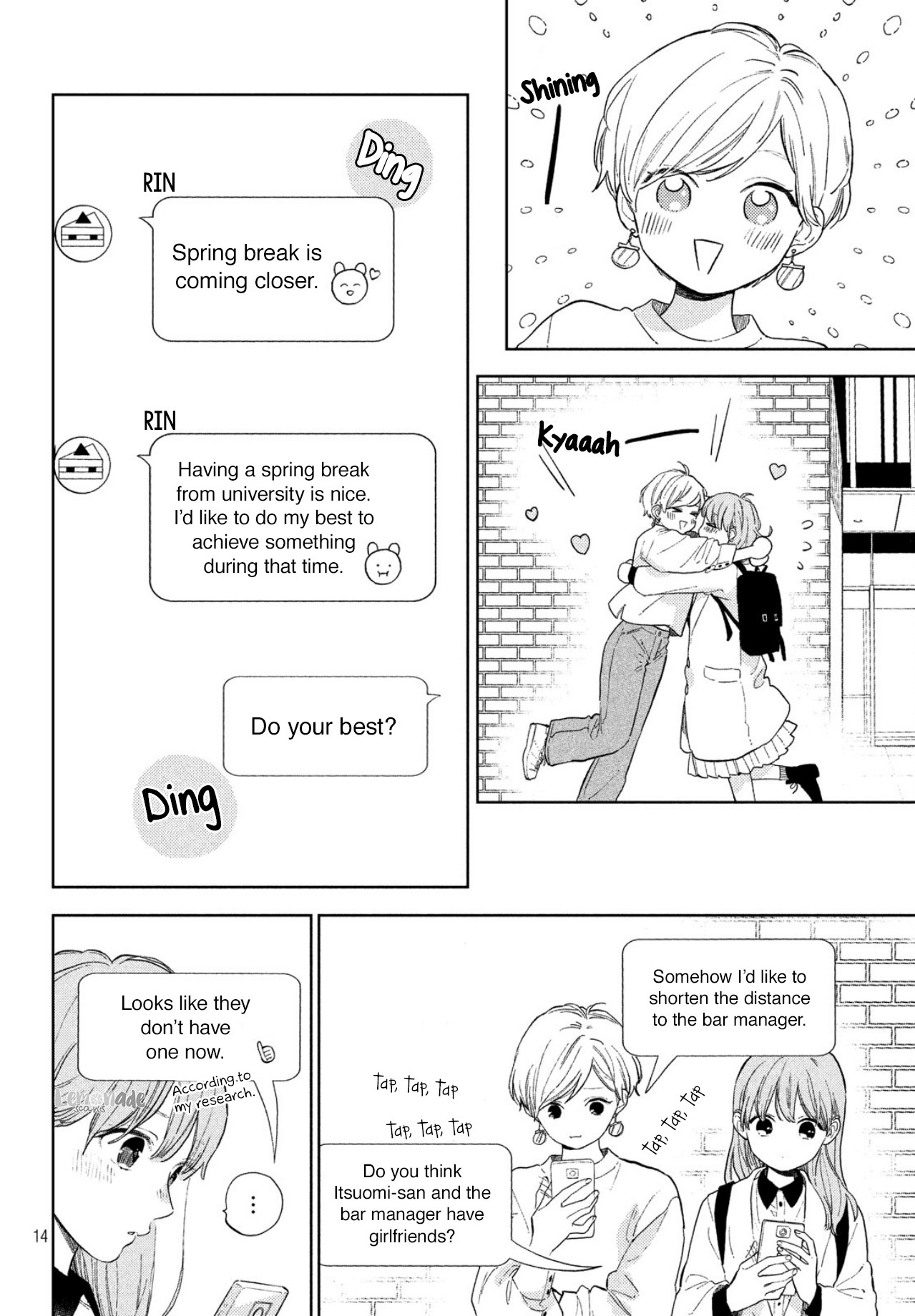 Yubisaki to Renren chapter 3 page 16