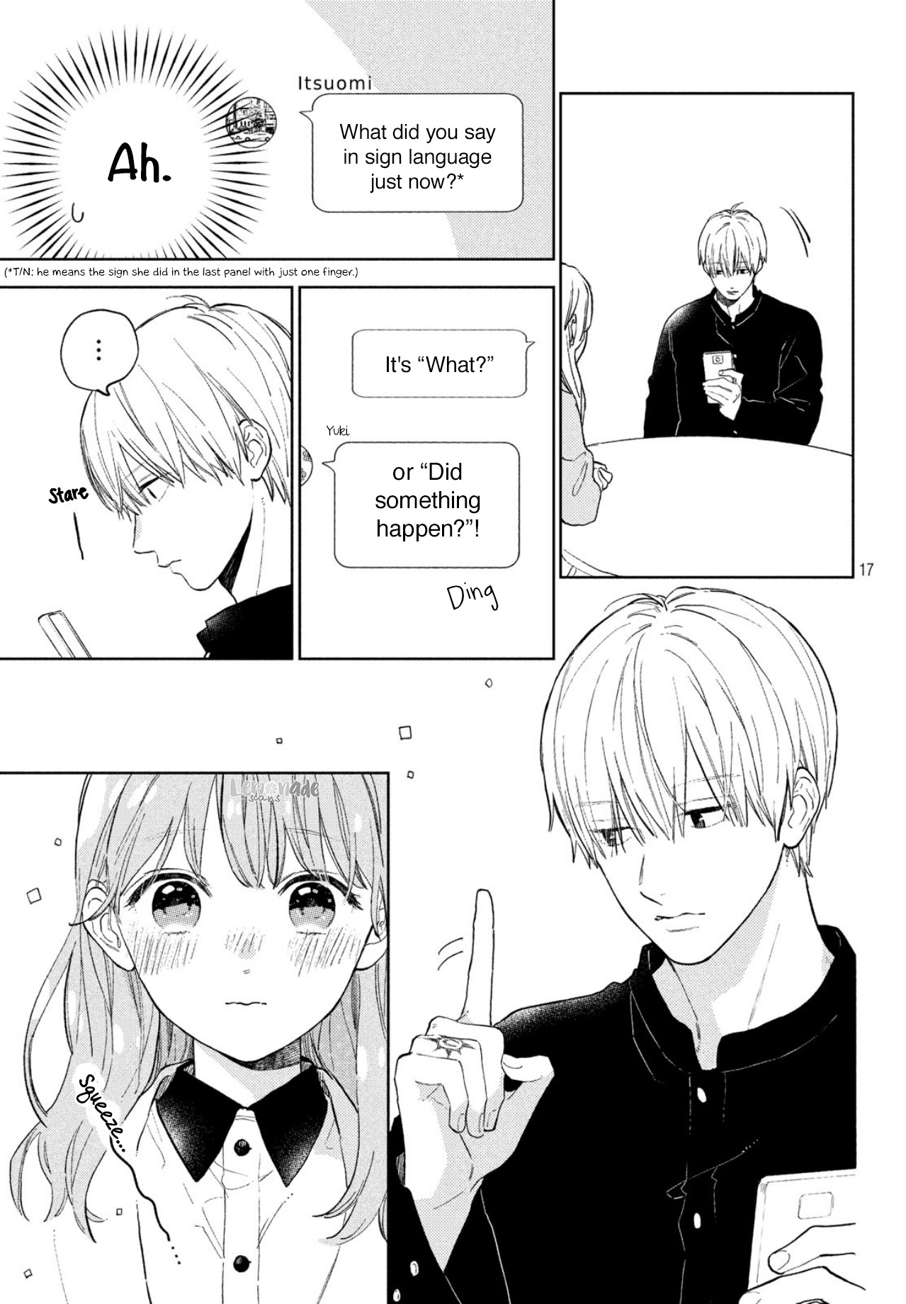 Yubisaki to Renren chapter 3 page 19