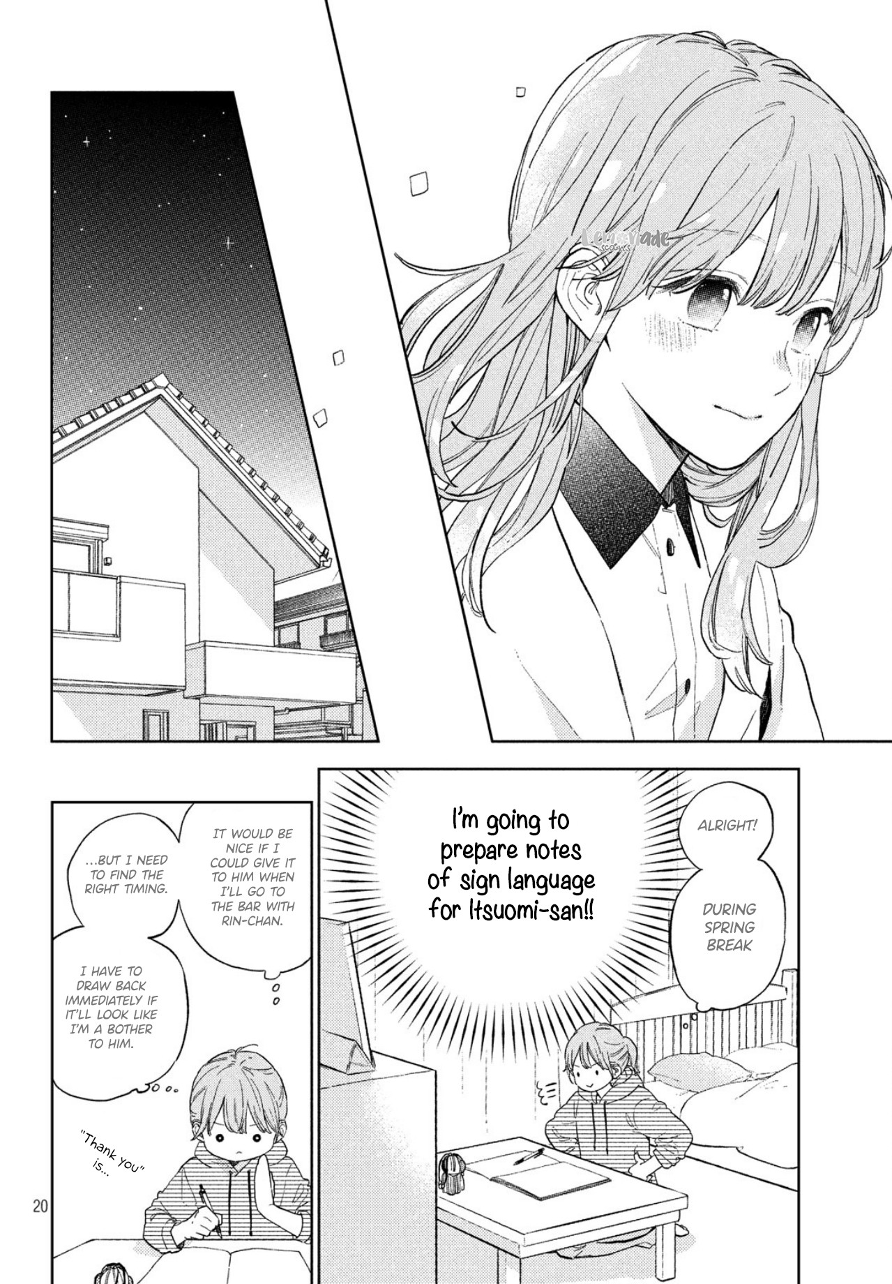 Yubisaki to Renren chapter 3 page 22
